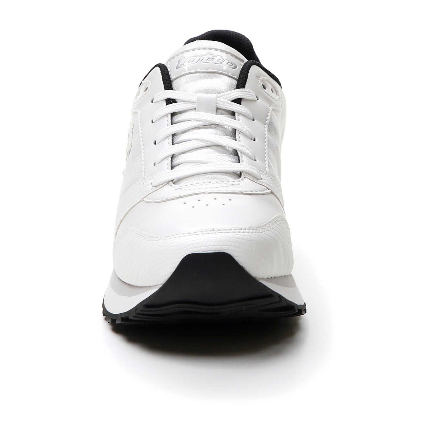 DONNA SCARPE TRAINER WEDGE BIANCO 218120 6XH 04
