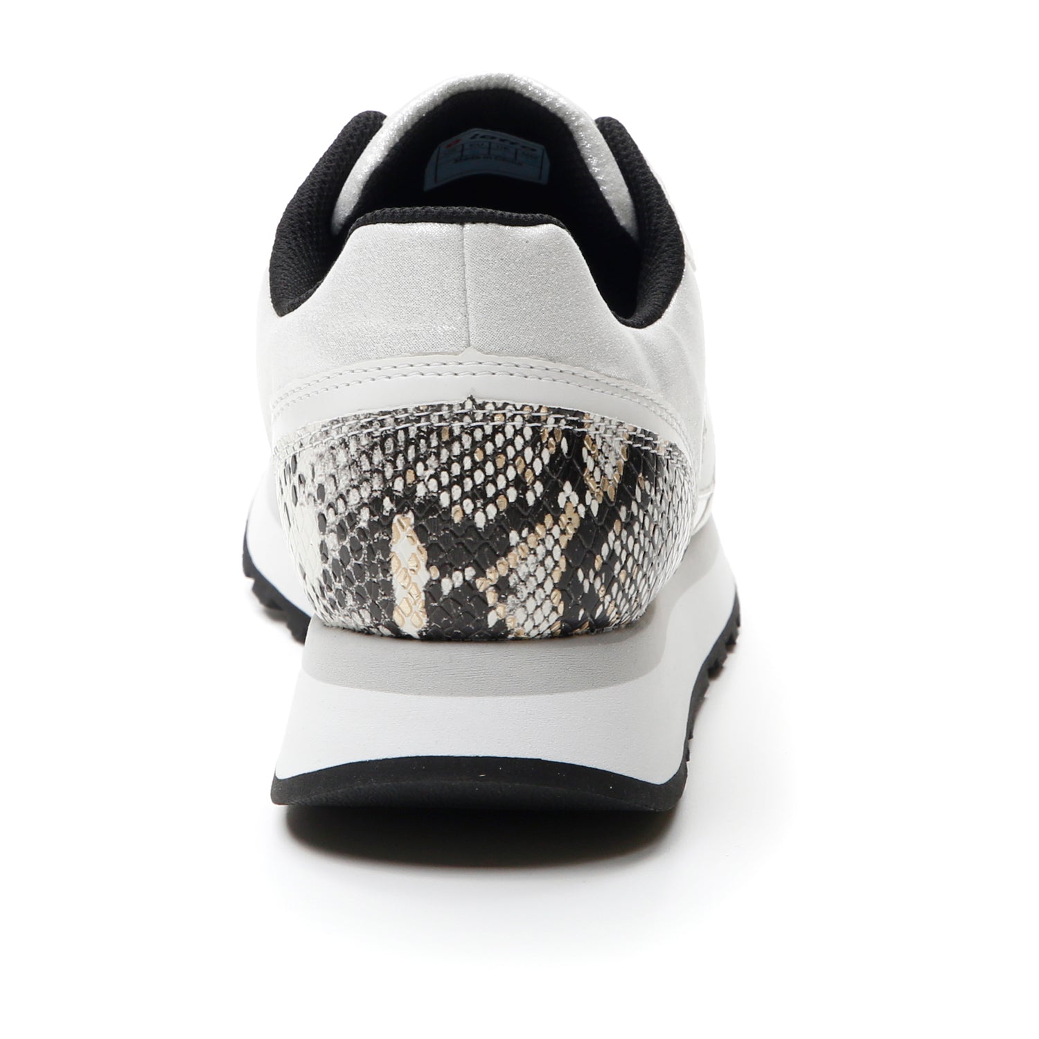 DONNA SCARPE TRAINER WEDGE BIANCO 218120 6XH 05