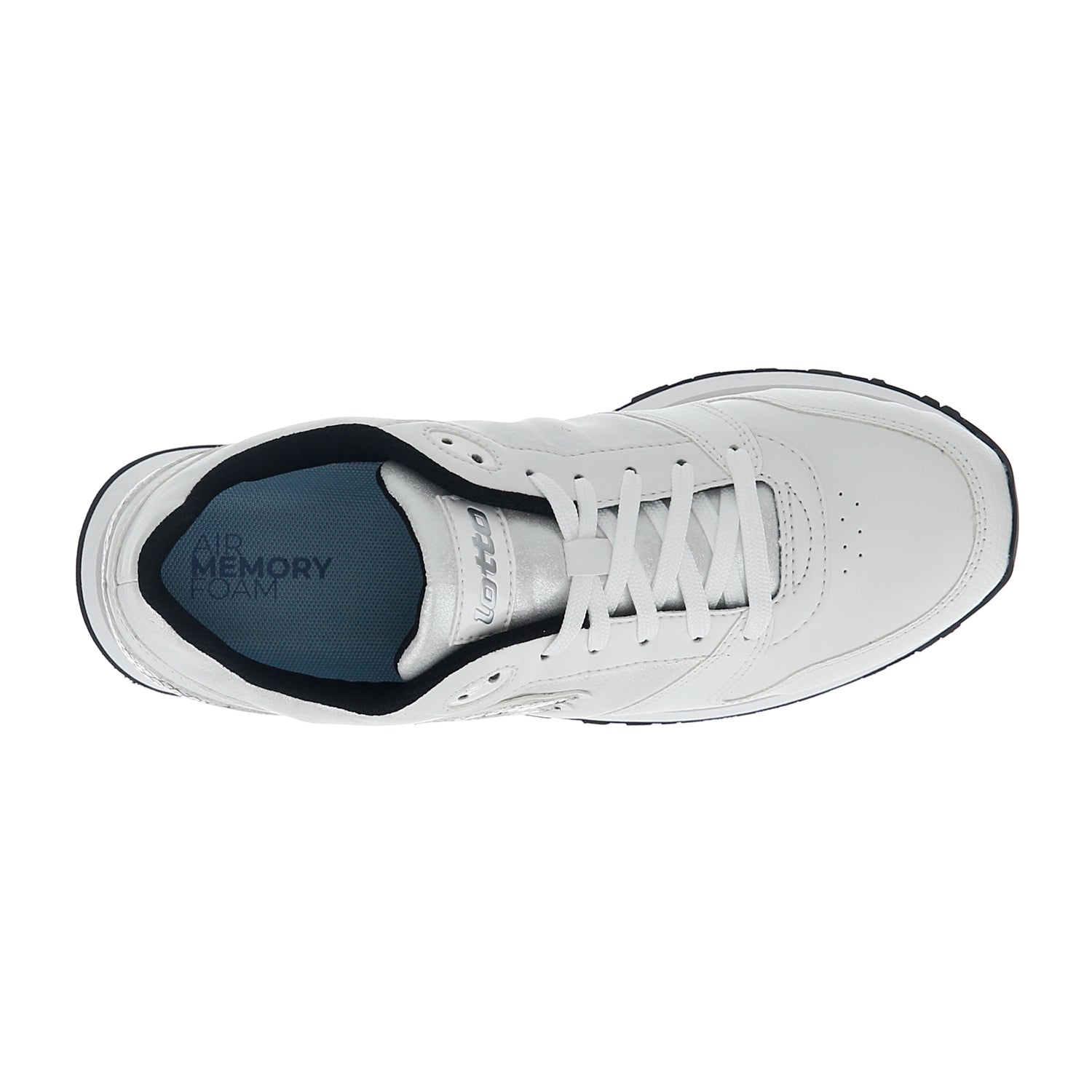DONNA SCARPE TRAINER WEDGE BIANCO 218120 6XH 06