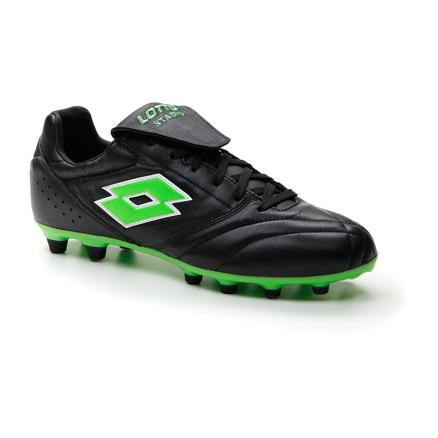 UNISEX SCARPE CALCIO FG STADIO 200 NERO 218126 1NI 02