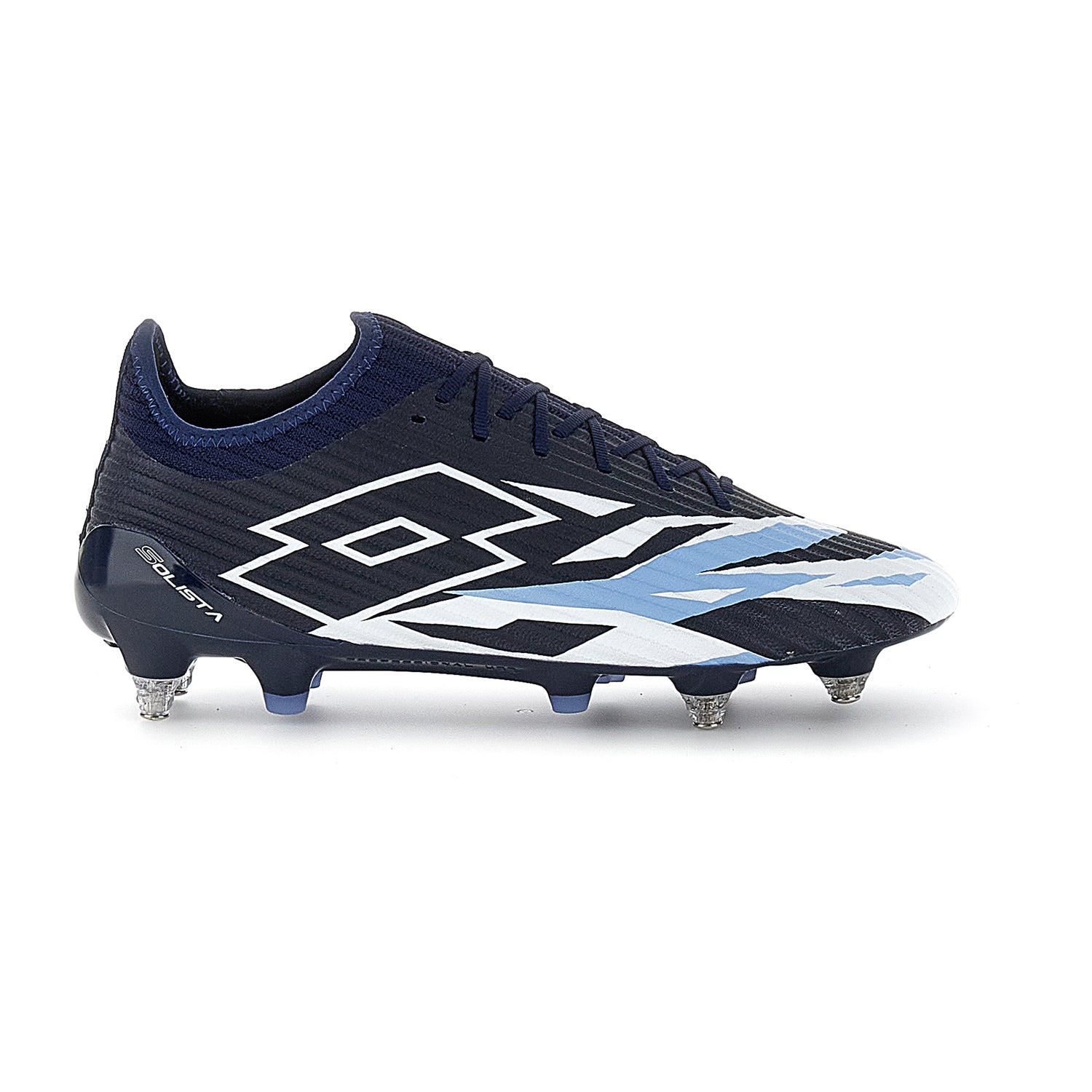 UOMO SCARPE CALCIO SG SOLISTA 200 BLU SCURO 218131 9Z4 01