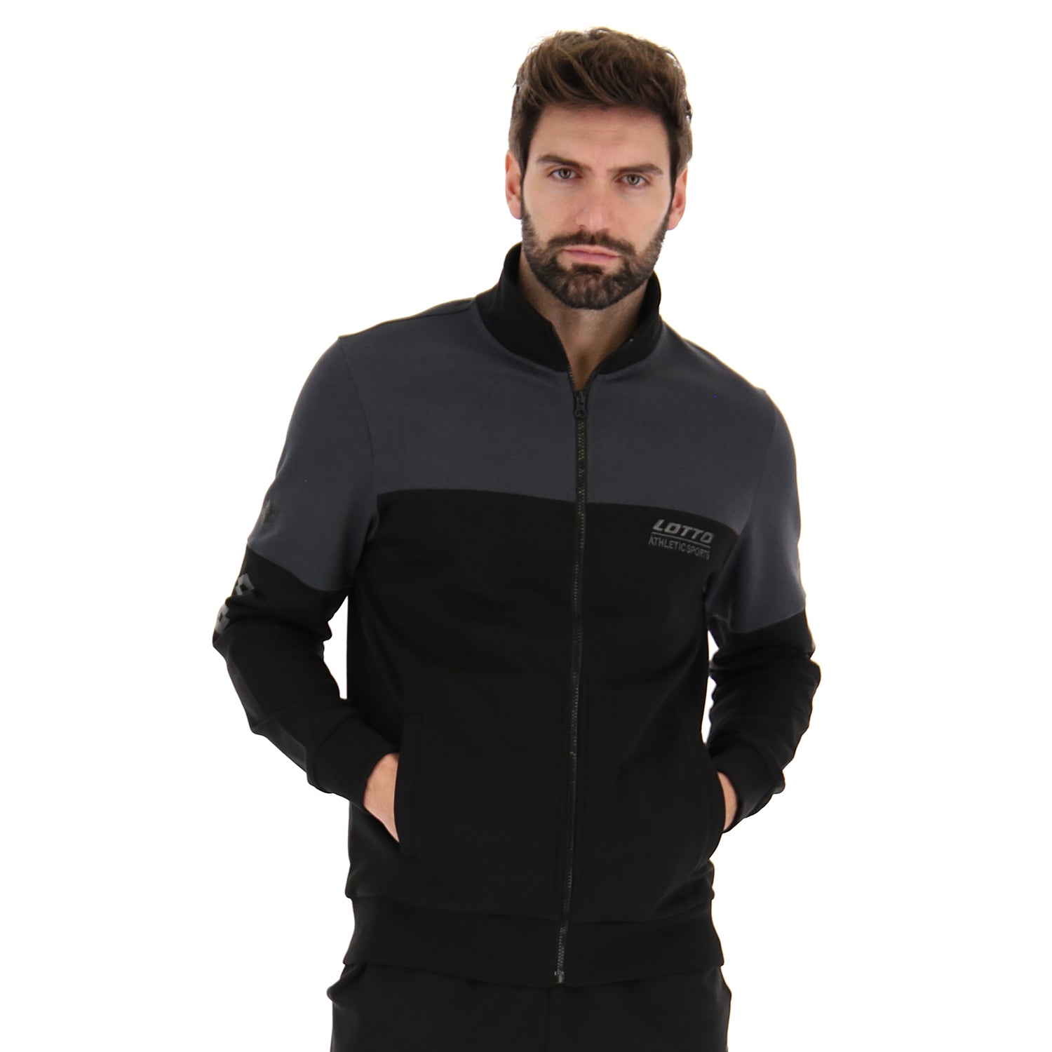 UOMO TUTA GINNASTICA DUAL NERO 218339 1CL 02