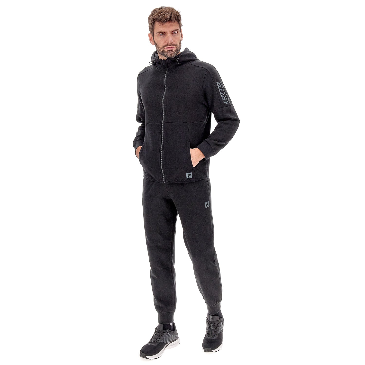 LEISURE DIAMOND TRACKSUIT BLACK