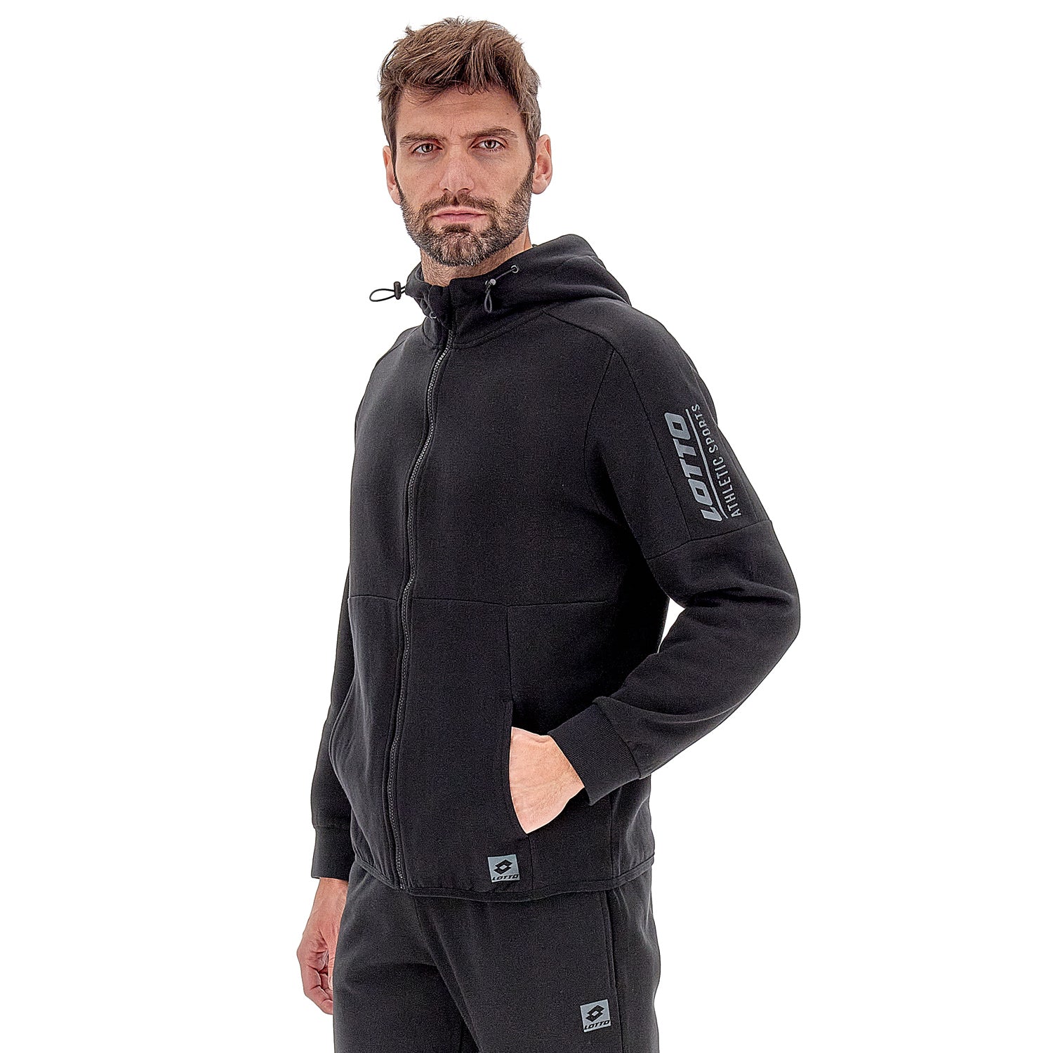 UOMO TUTA GINNASTICA DIAMOND NERO 218342 1CL 02