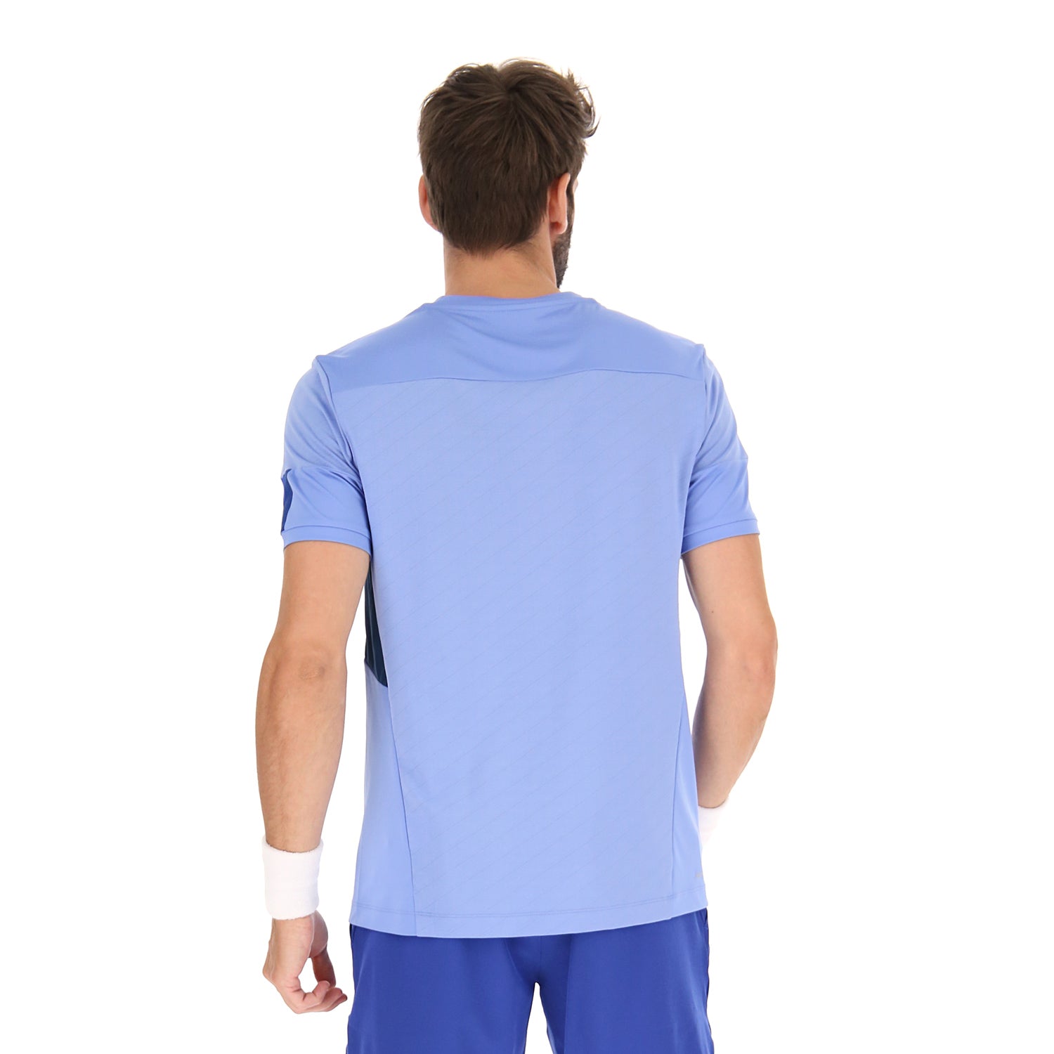 UOMO MAGLIETTA TENNIS TECH BLU 218765 9SU 02