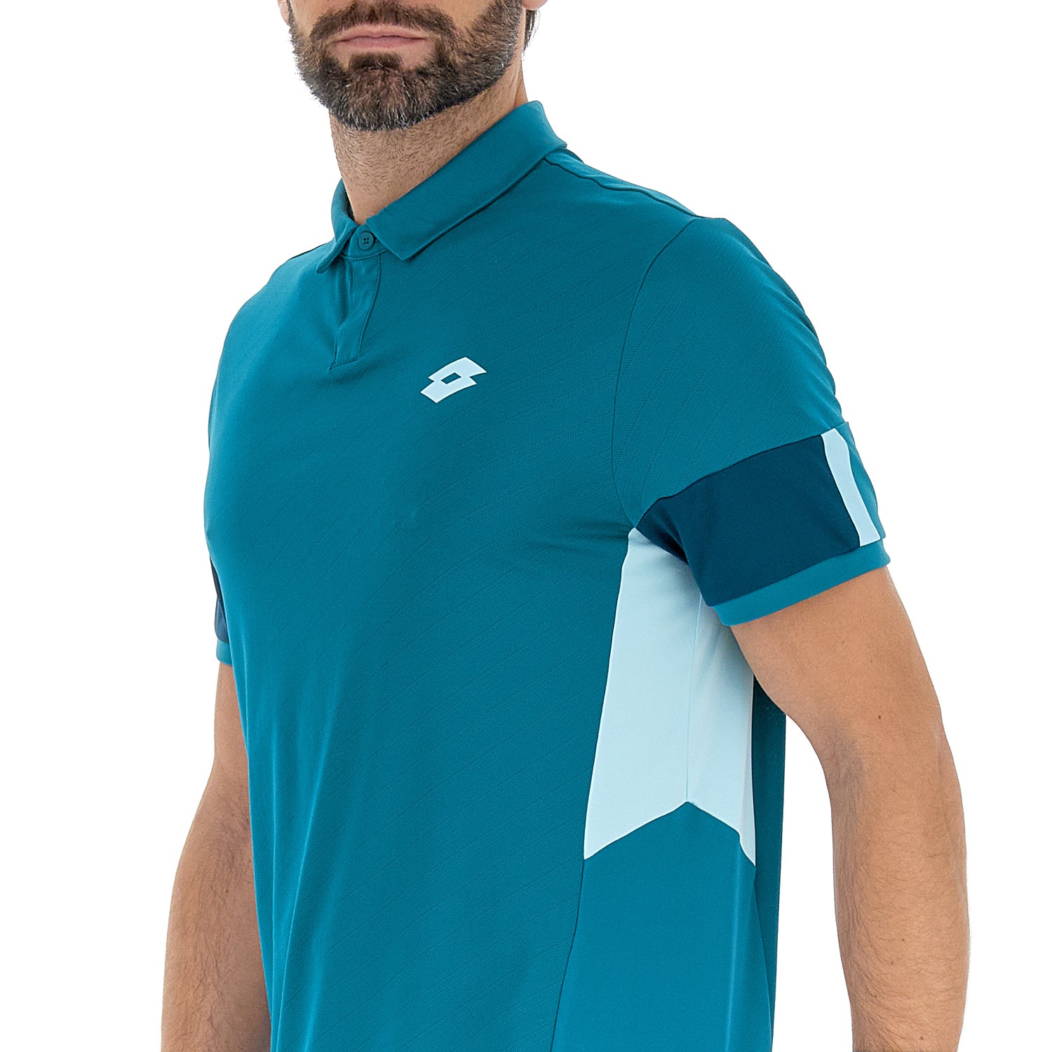 UOMO POLO TENNIS TECH D1 BLU 218766 ASS 03