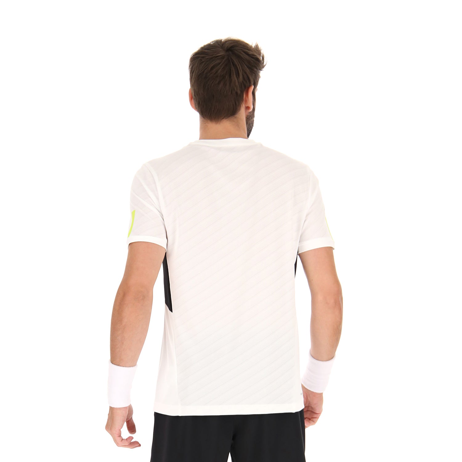 UOMO MAGLIETTA TENNIS TECH BIANCO 218767 9VI 02
