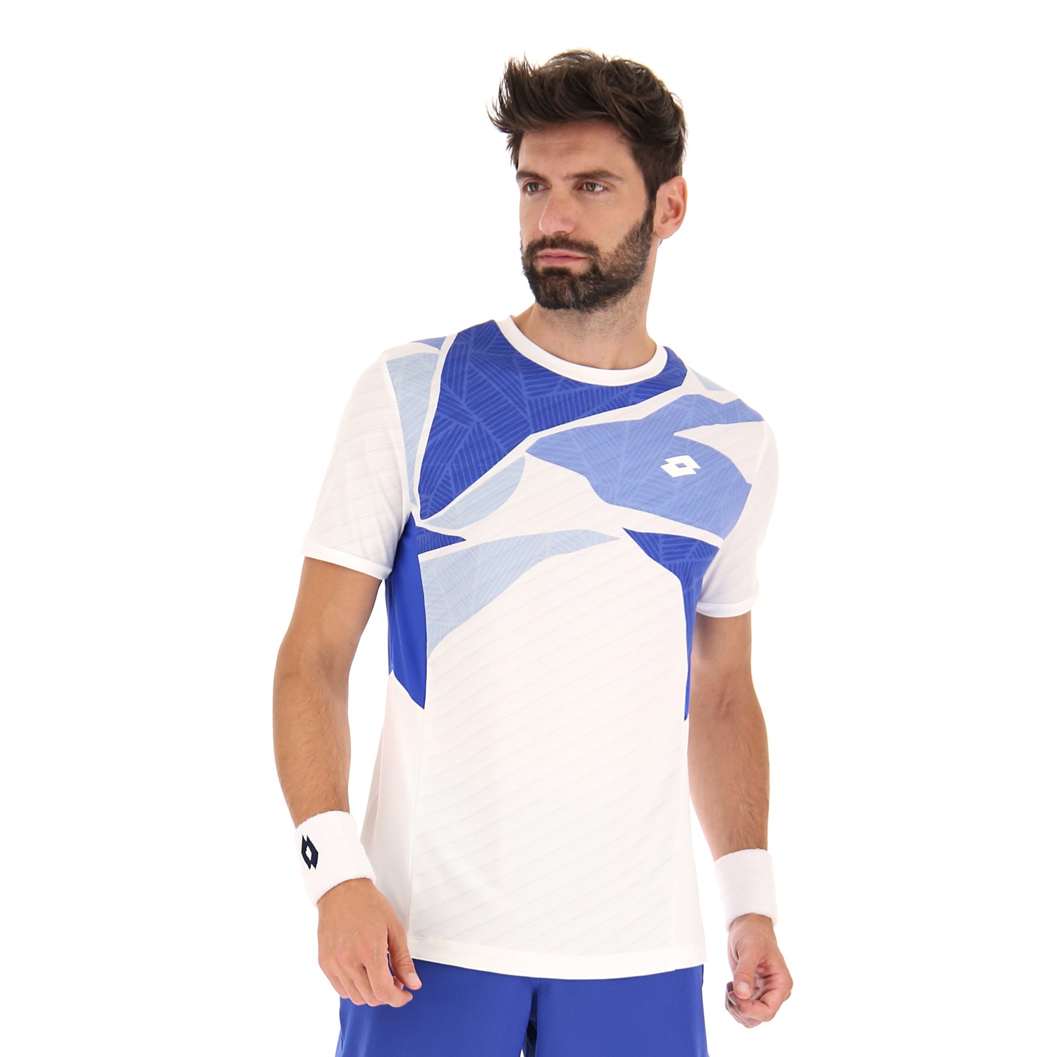 UOMO MAGLIETTA TENNIS TECH BIANCO 218768 0F1 01