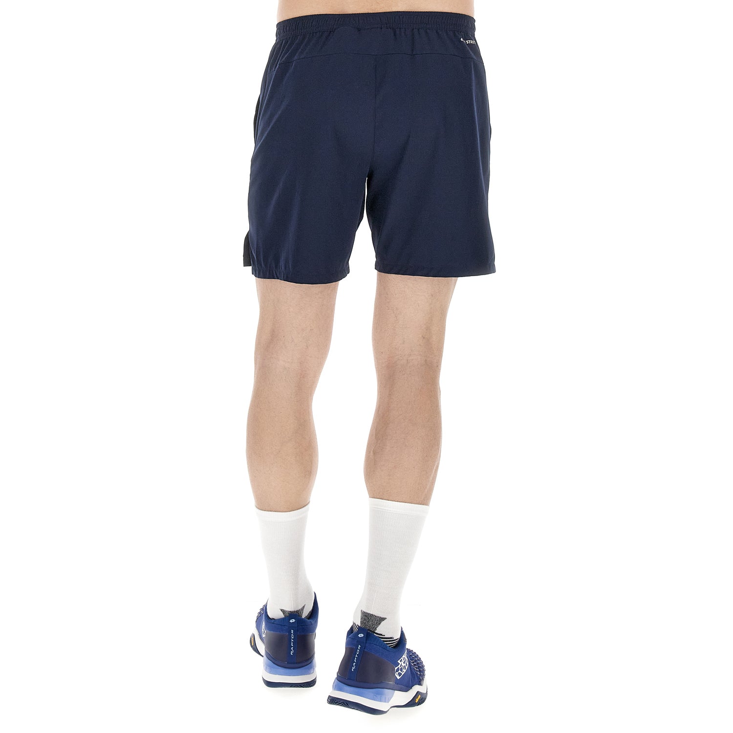 UOMO PANTALONI CORTI TENNIS TECH BLU SCURO 218771 1CI 02