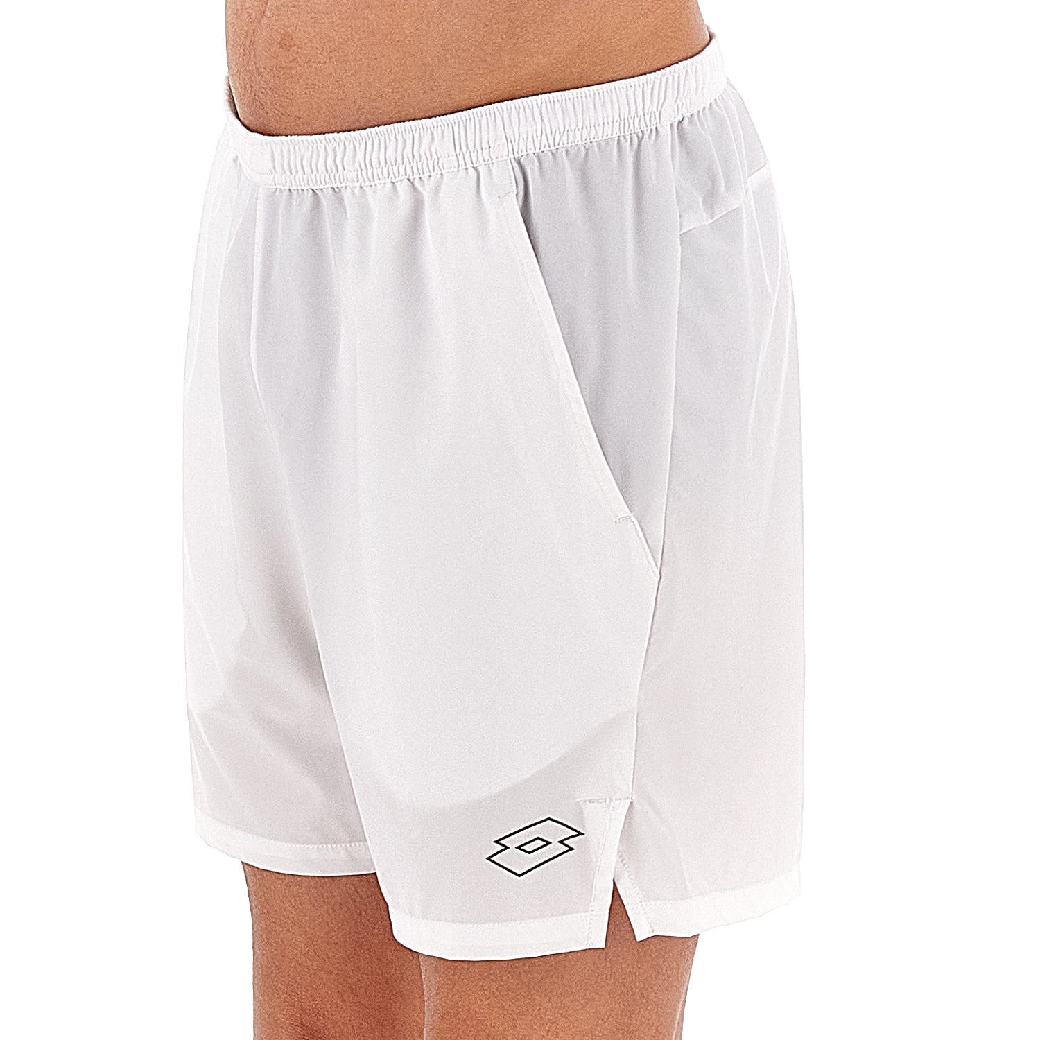 UOMO PANTALONI CORTI TENNIS TECH BIANCO 218771 1CY 03
