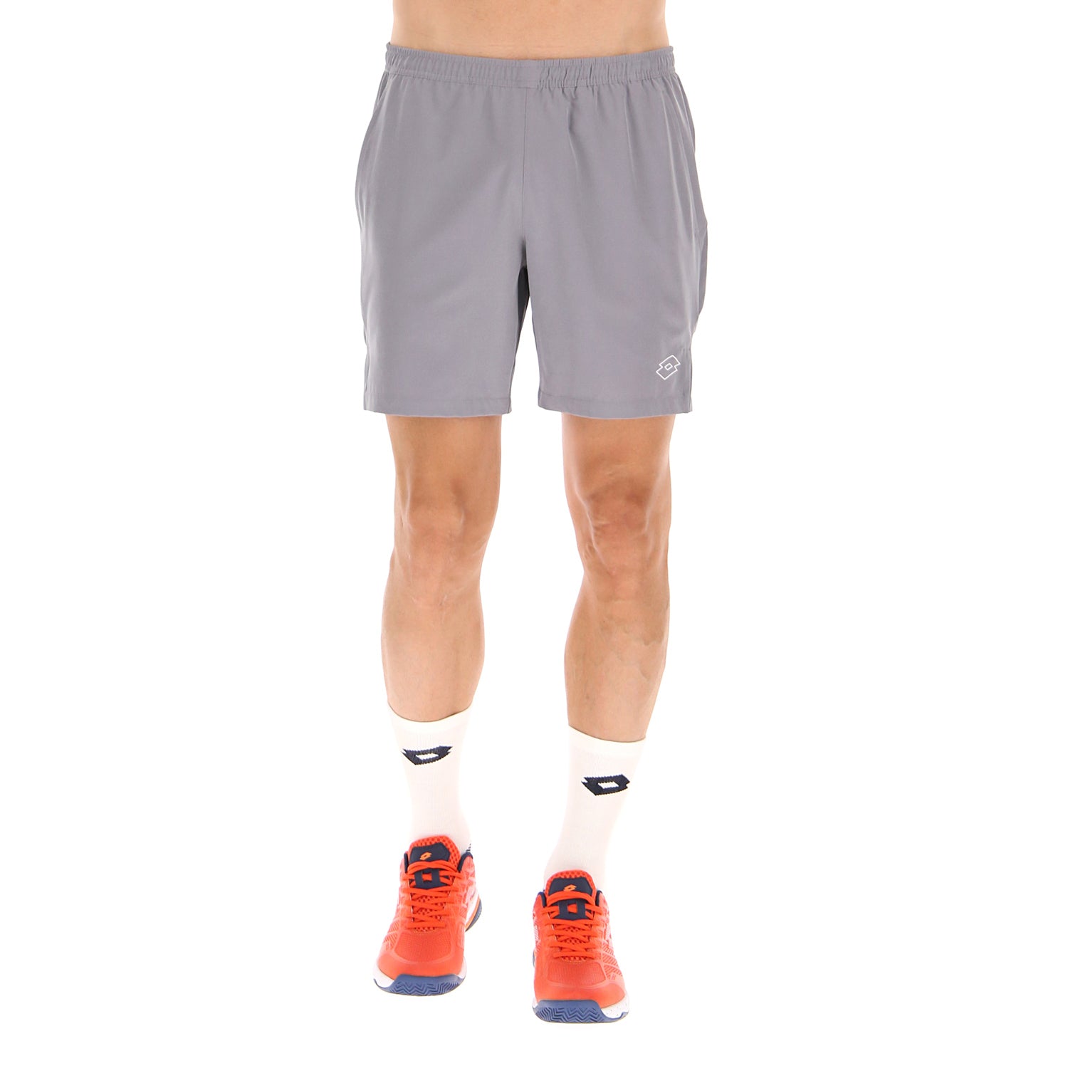 UOMO PANTALONI CORTI TENNIS TECH GRIGIO 218771 9AI 01