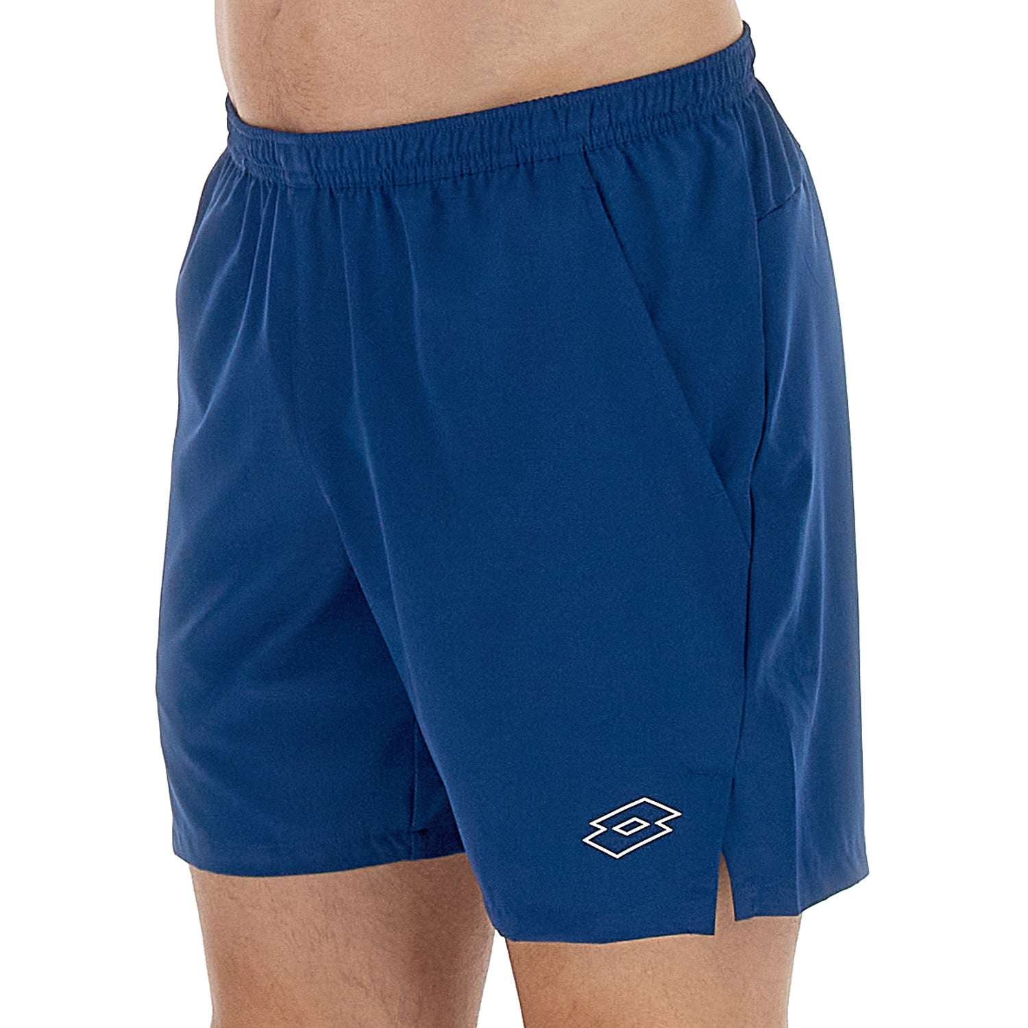 UOMO PANTALONI CORTI TENNIS TECH BLU 218771 9XX 03