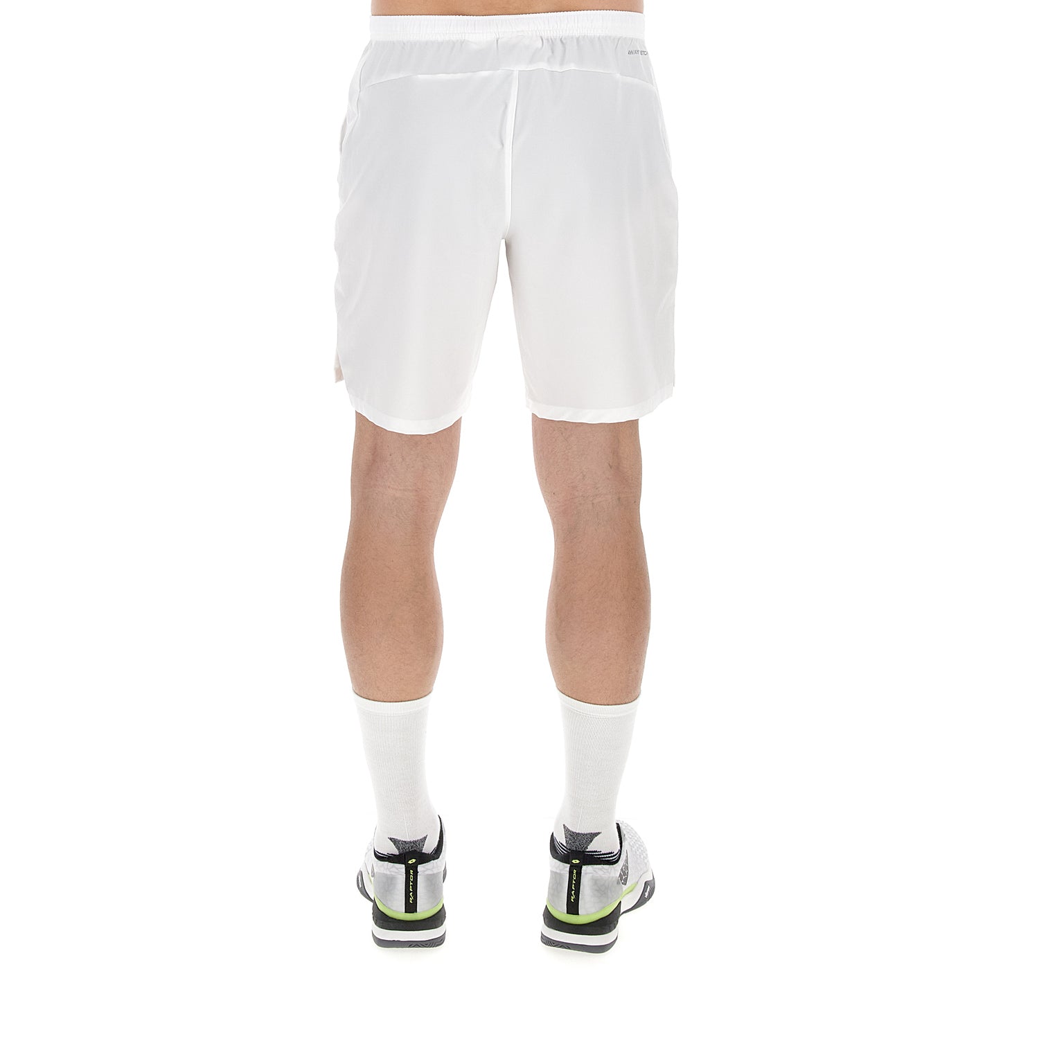 UOMO PANTALONI CORTI TENNIS TECH BIANCO 218772 1CY 02
