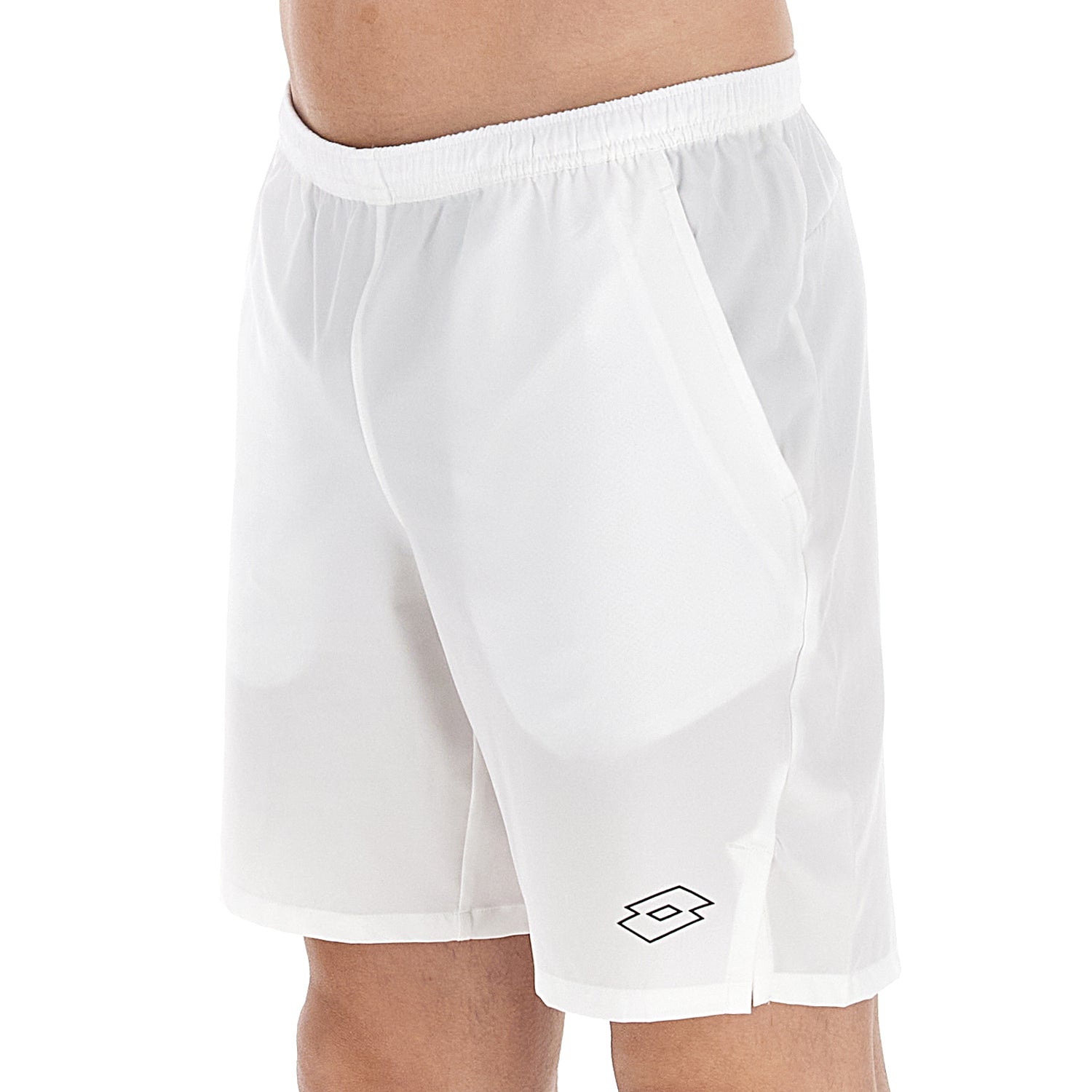 UOMO PANTALONI CORTI TENNIS TECH BIANCO 218772 1CY 03