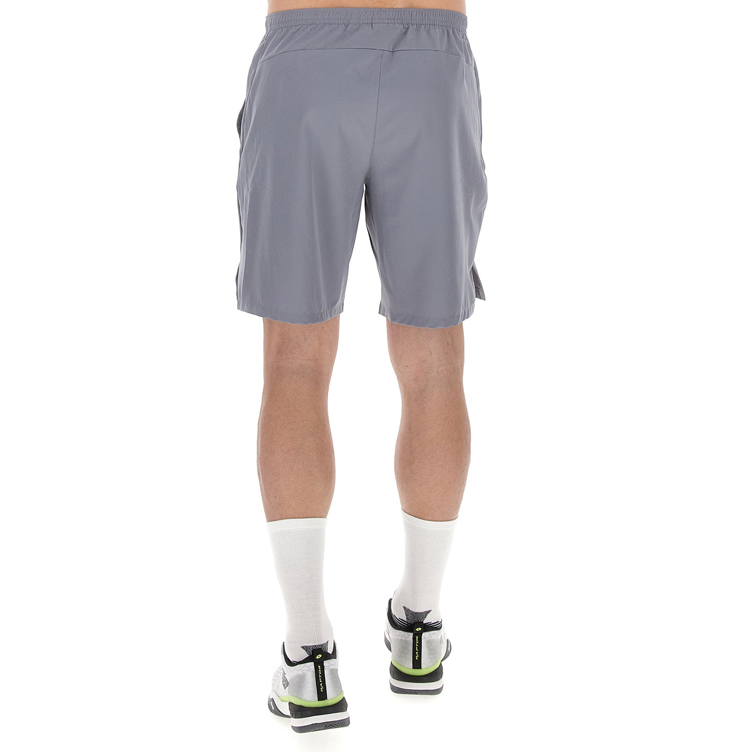 UOMO PANTALONI CORTI TENNIS TECH GRIGIO 218772 9AI 02