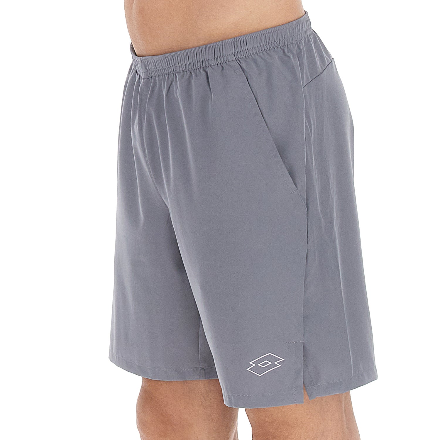 UOMO PANTALONI CORTI TENNIS TECH GRIGIO 218772 9AI 03