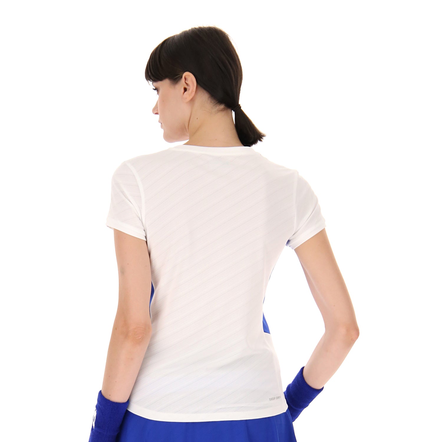 DONNA MAGLIETTA TENNIS TECH BIANCO 218783 2EG 02
