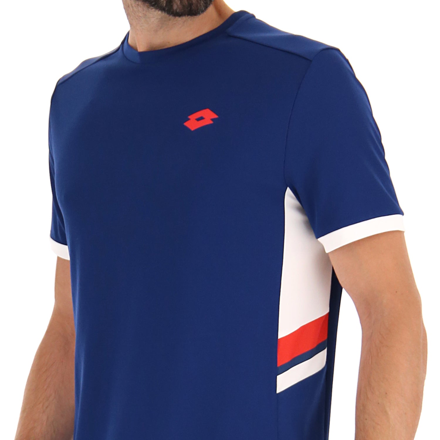 UOMO MAGLIETTA TENNIS TEAMS BLU 218787 9XX 03