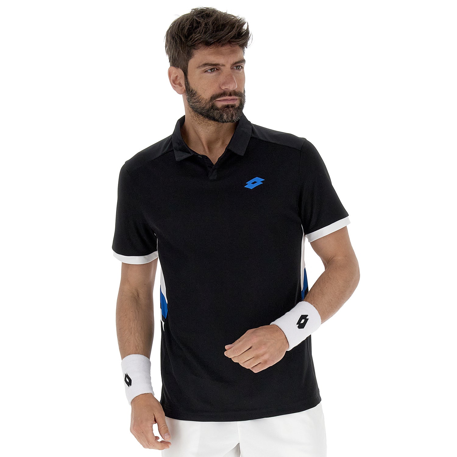 UOMO POLO TENNIS TEAMS NERO 218788 1CL 01