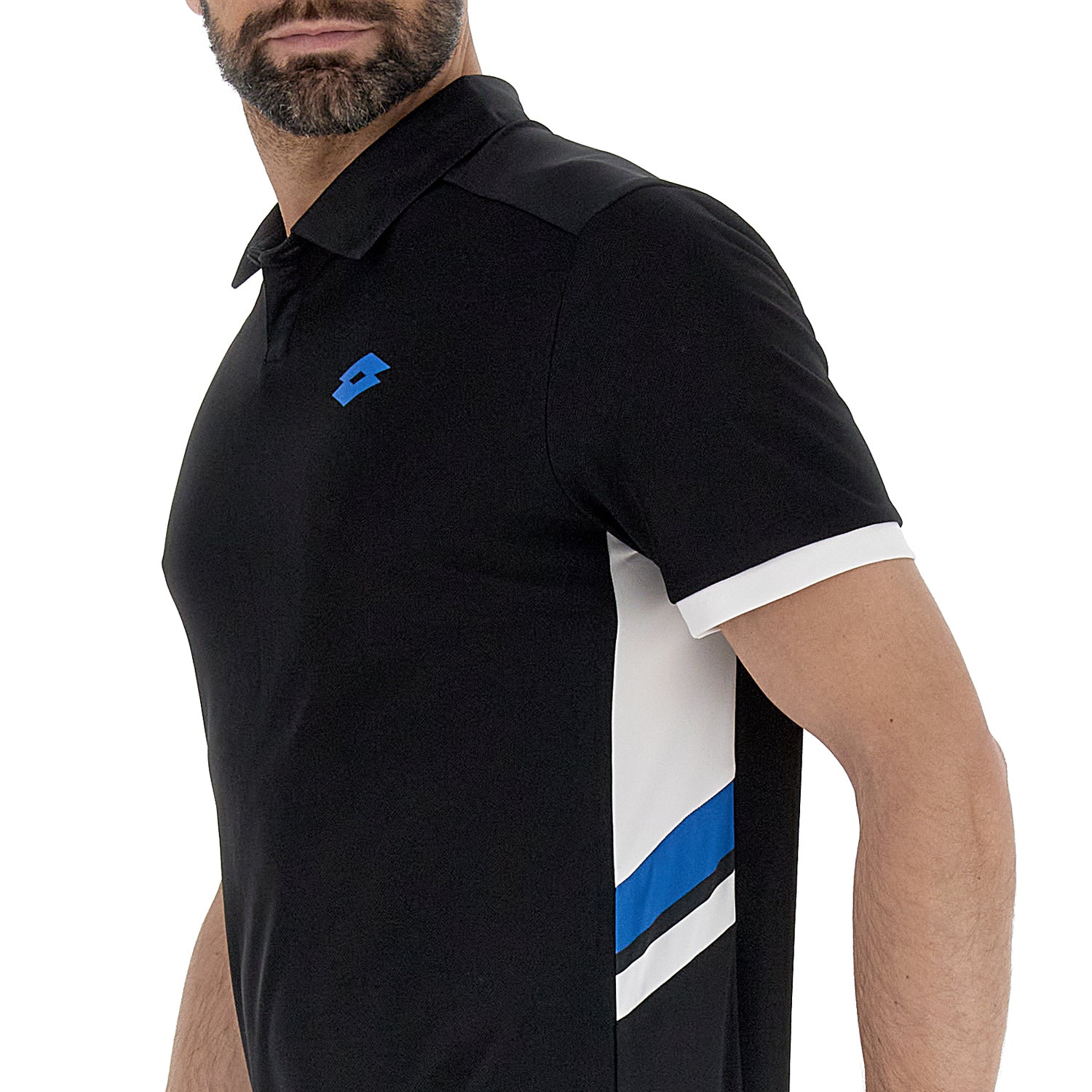 UOMO POLO TENNIS TEAMS NERO 218788 1CL 03