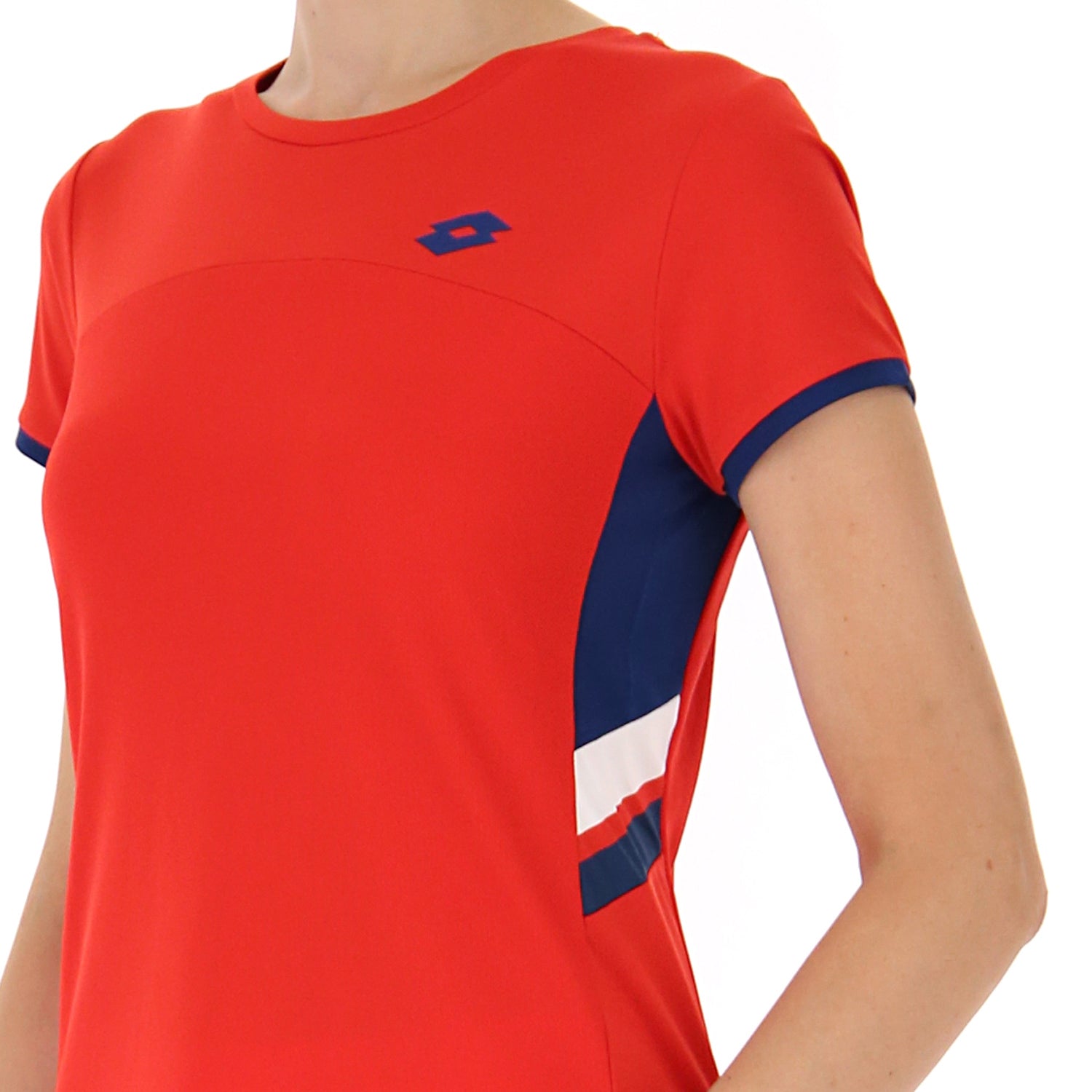 DONNA MAGLIETTA TENNIS TEAMS ROSSO 218795 0C4 03