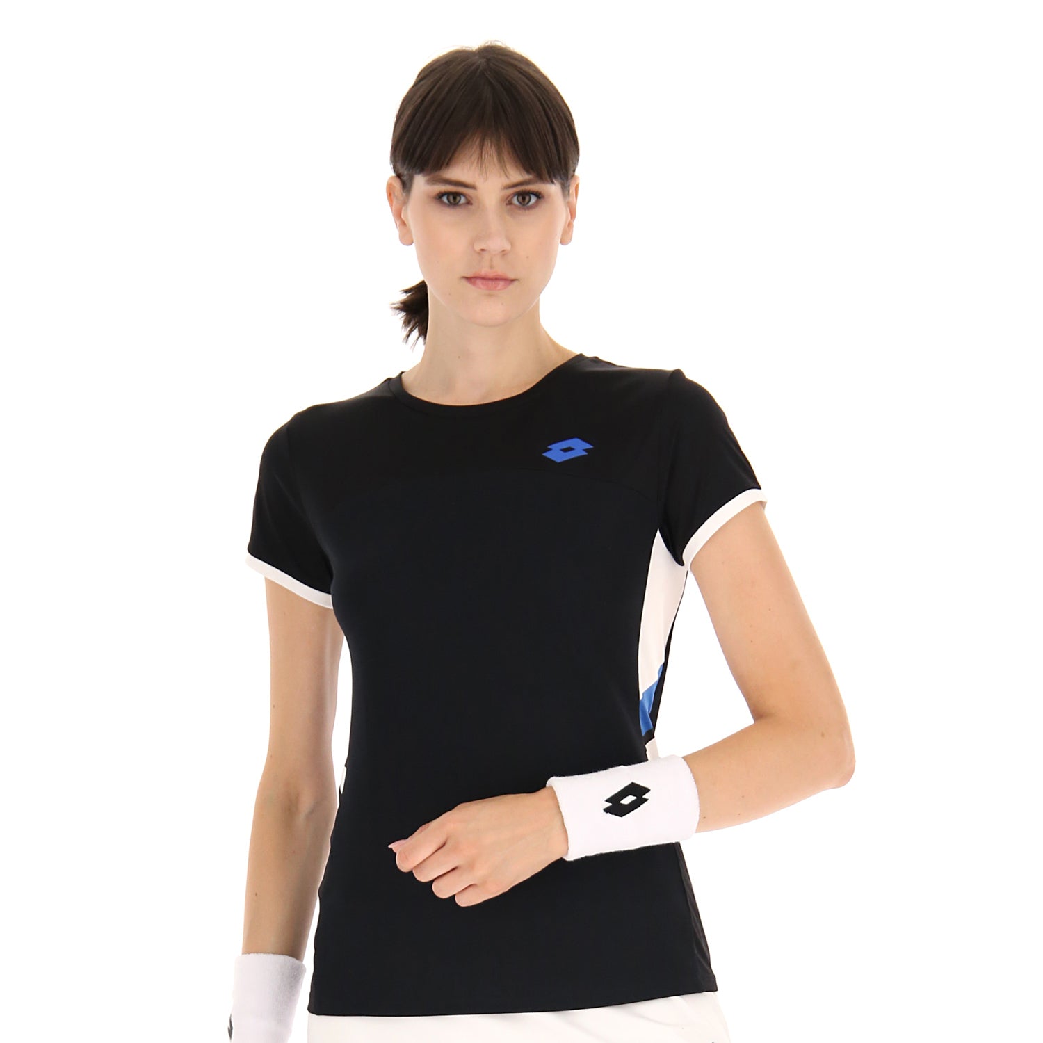 DONNA MAGLIETTA TENNIS TEAMS NERO 218795 1CL 01