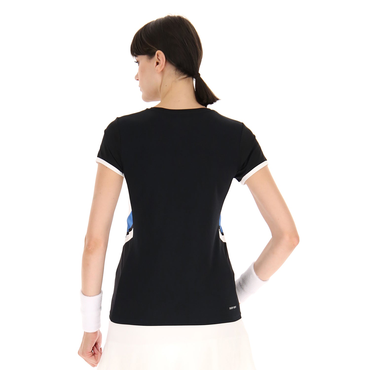 DONNA MAGLIETTA TENNIS TEAMS NERO 218795 1CL 02
