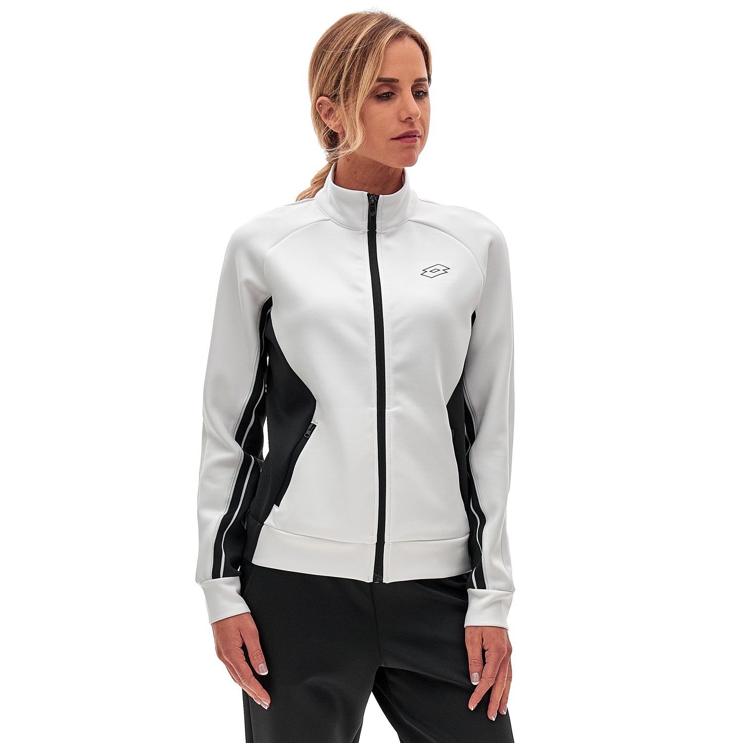 DONNA FELPA TENNIS TEAMS BIANCO 218798 0F1 01