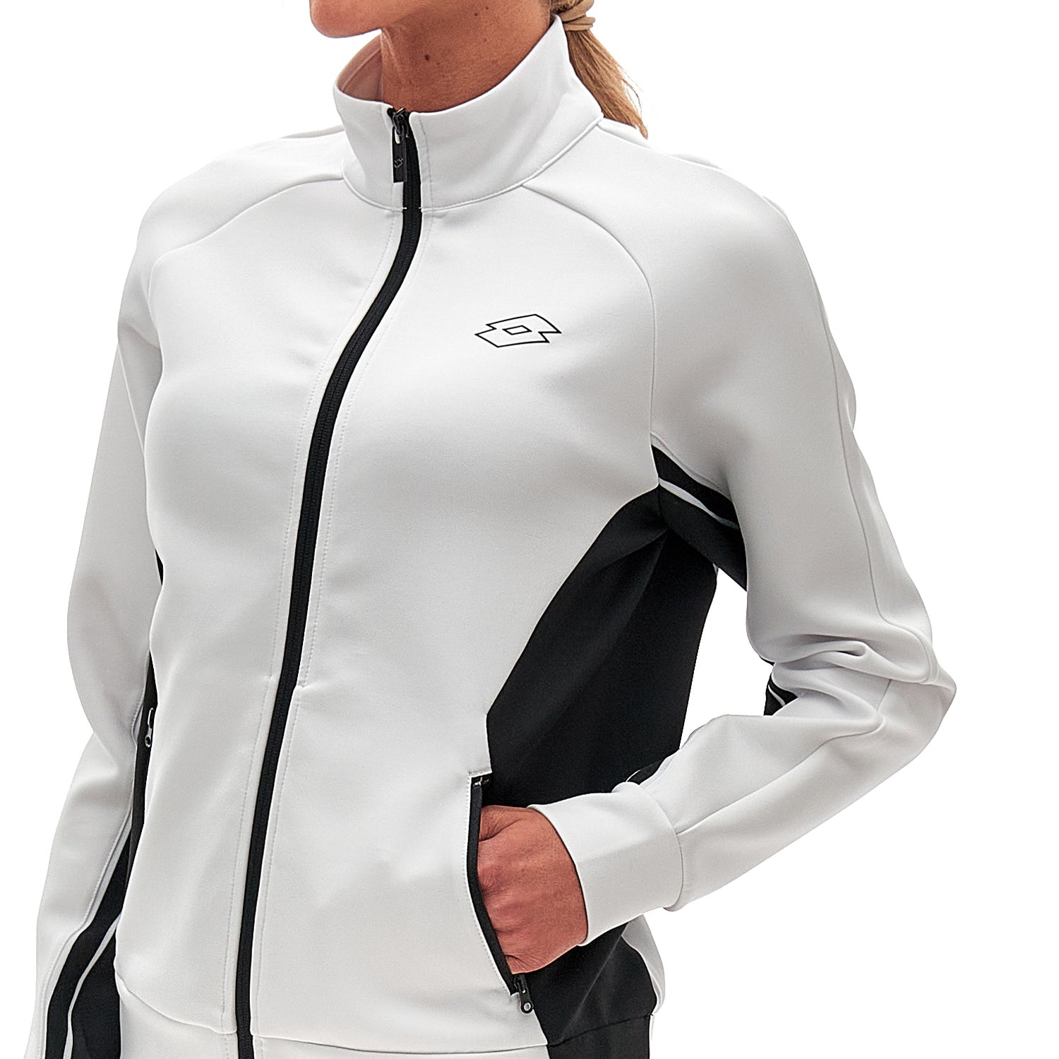 DONNA FELPA TENNIS TEAMS BIANCO 218798 0F1 03