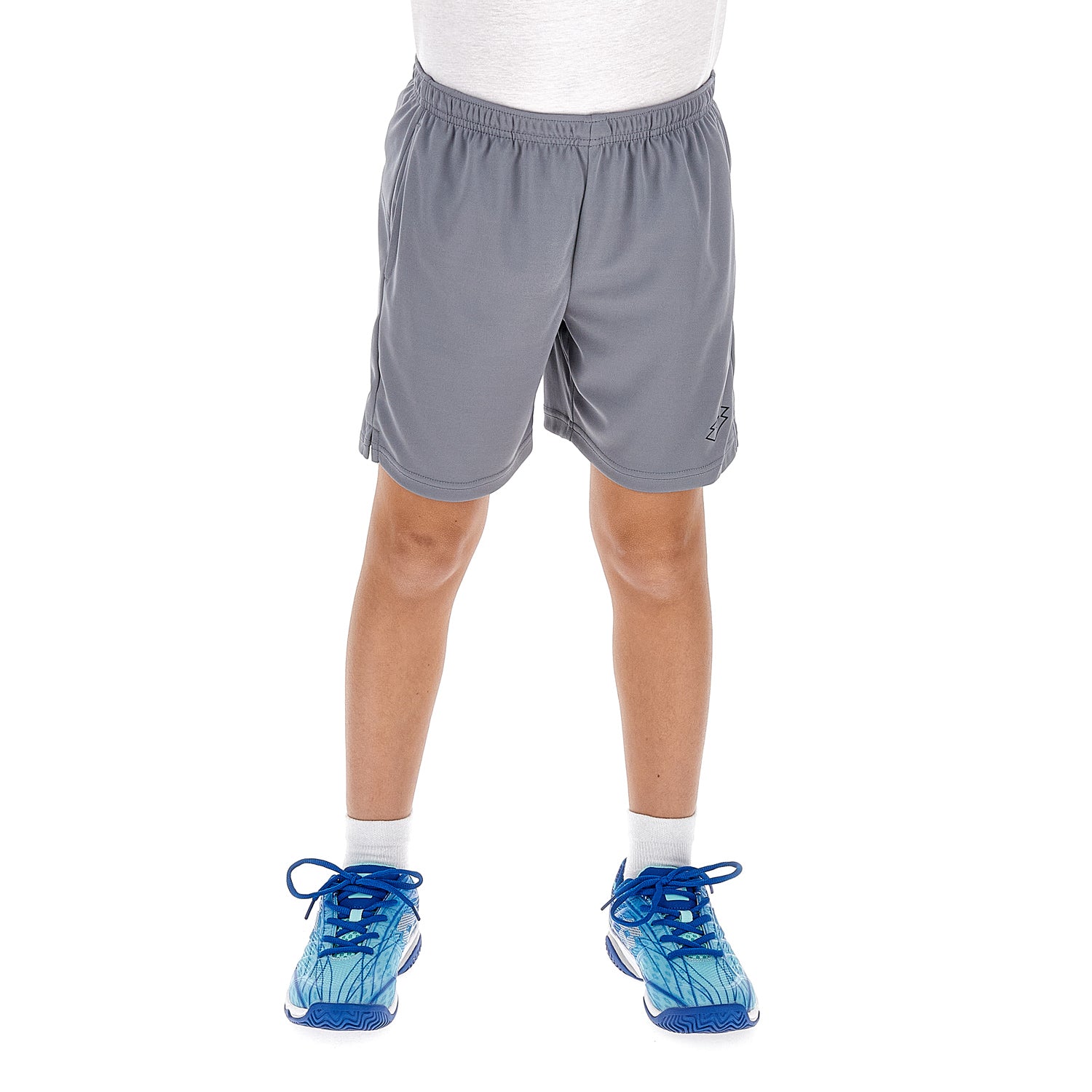 RAGAZZI PANTALONI CORTI TENNIS TEAMS GRIGIO 218885 9AI 01