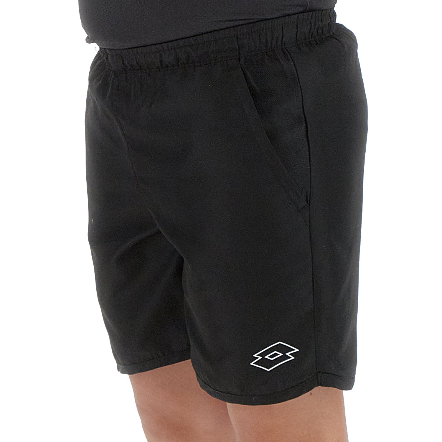 RAGAZZI PANTALONI CORTI TENNIS TEAMS NERO 218886 1CL 03