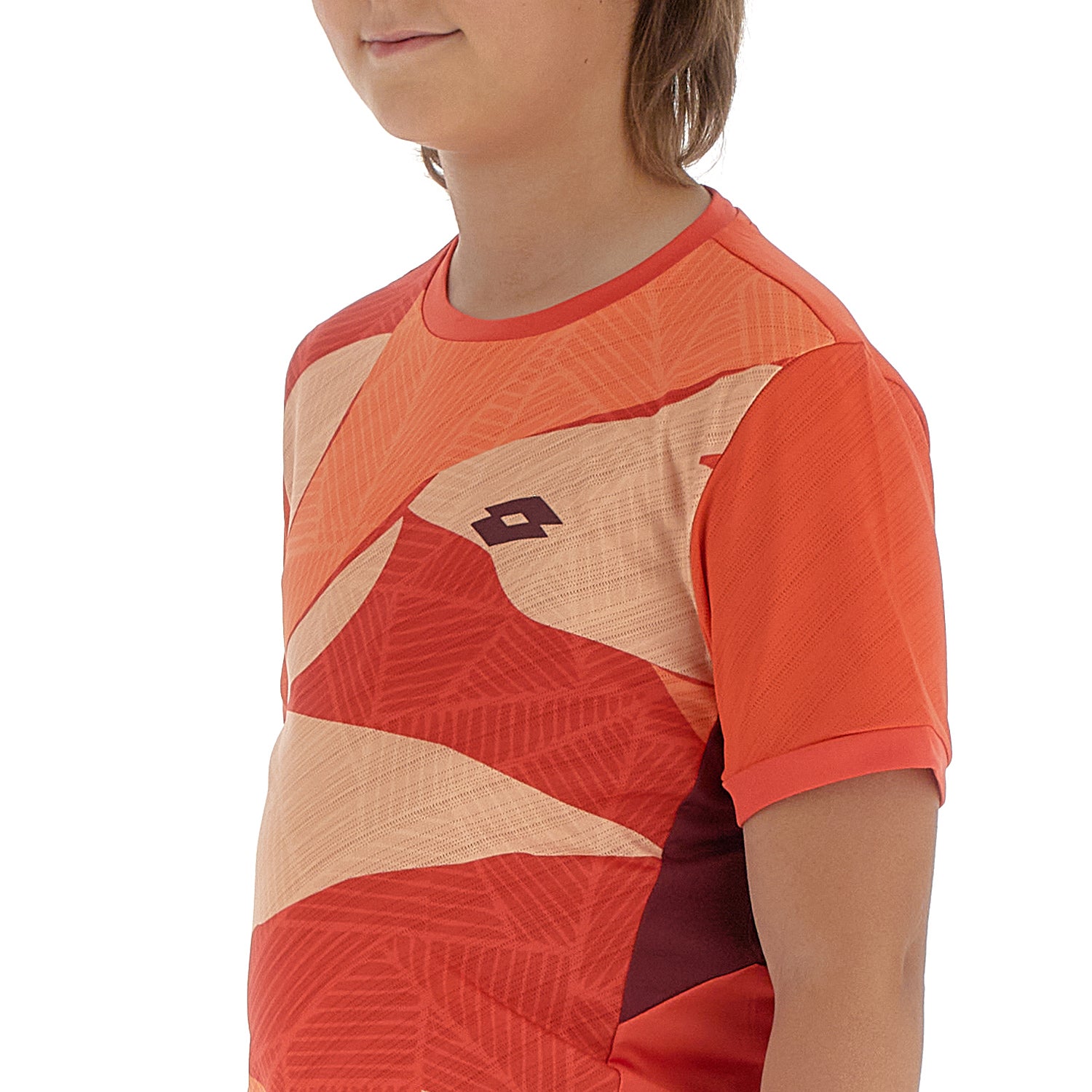 RAGAZZO MAGLIETTA TENNIS TECH D3 ARANCIONE 218888 015 03
