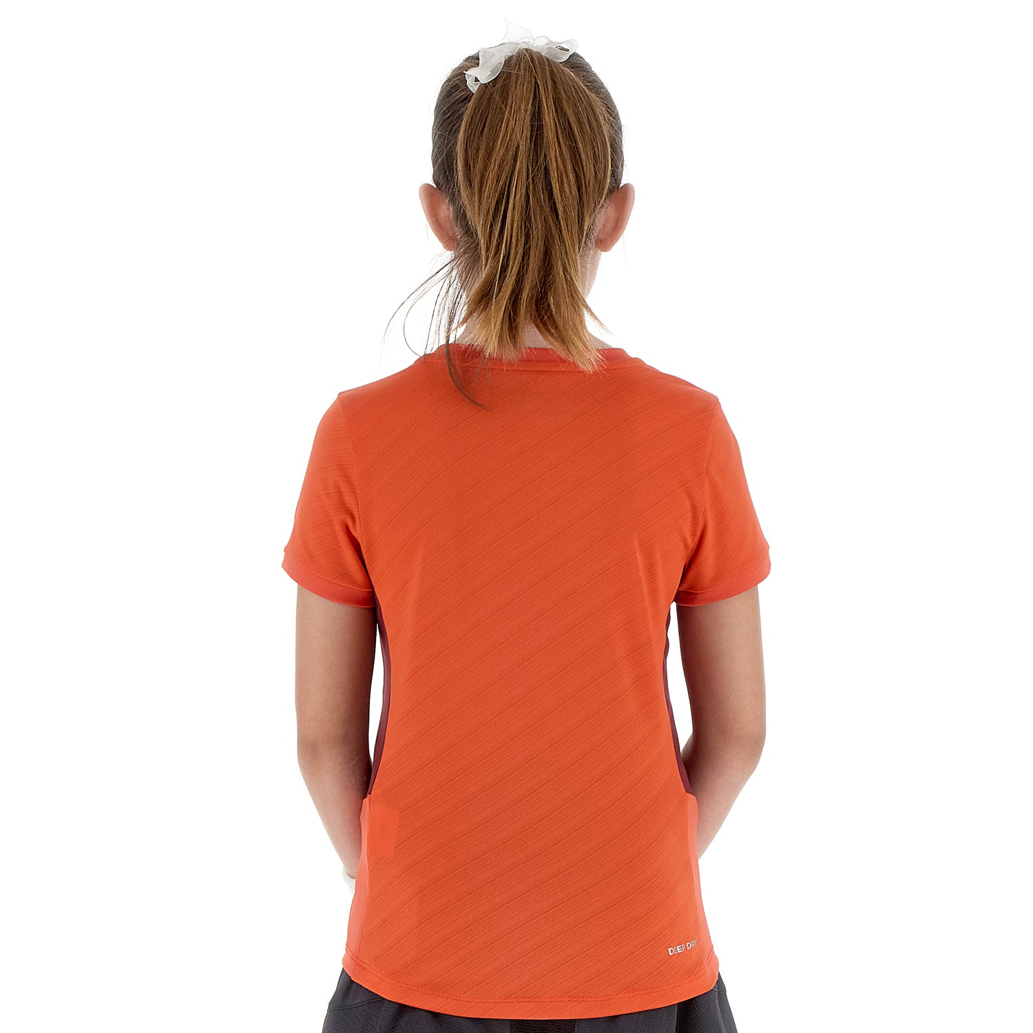 RAGAZZA MAGLIETTA TENNIS TECH ARANCIONE 218893 015 02