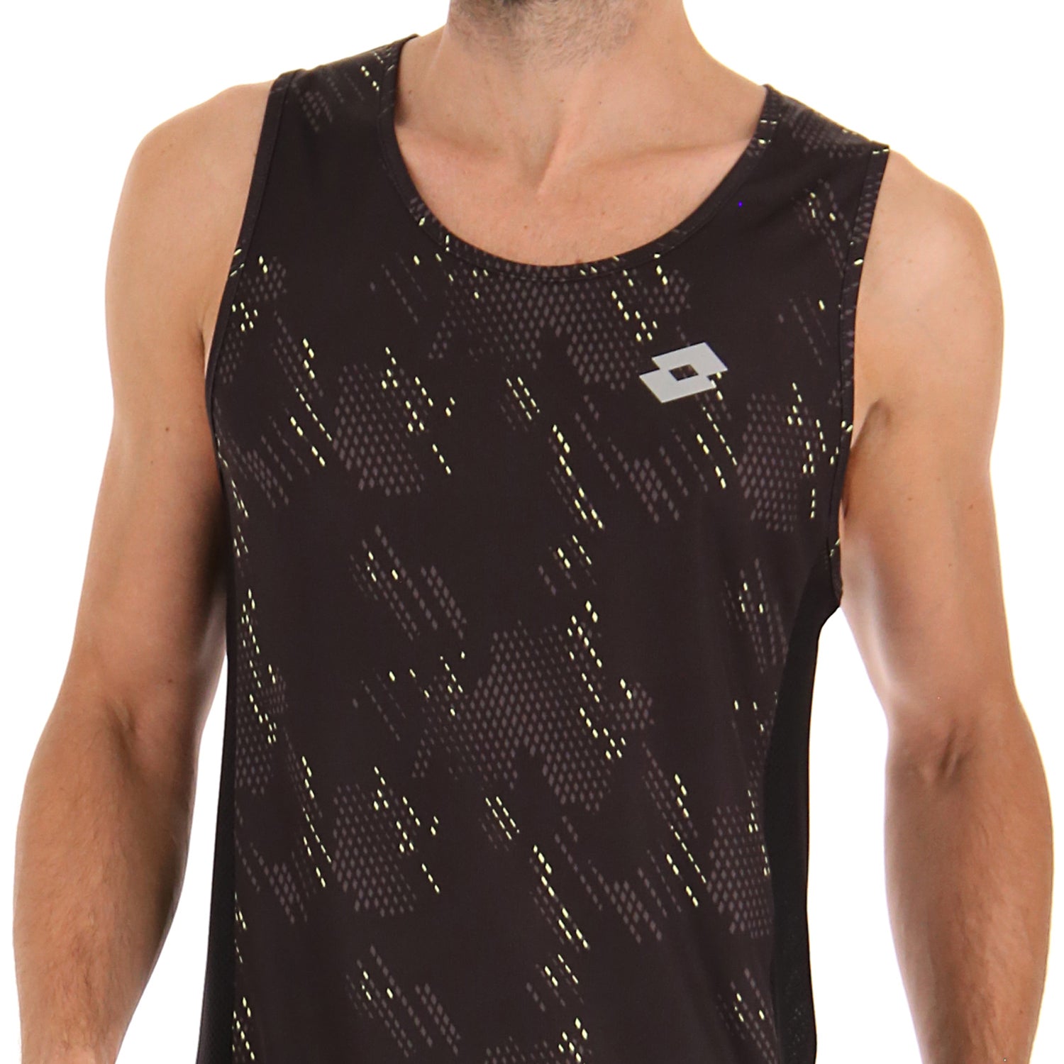 UOMO CANOTTA RUNNING NERO 218897 1CL 03