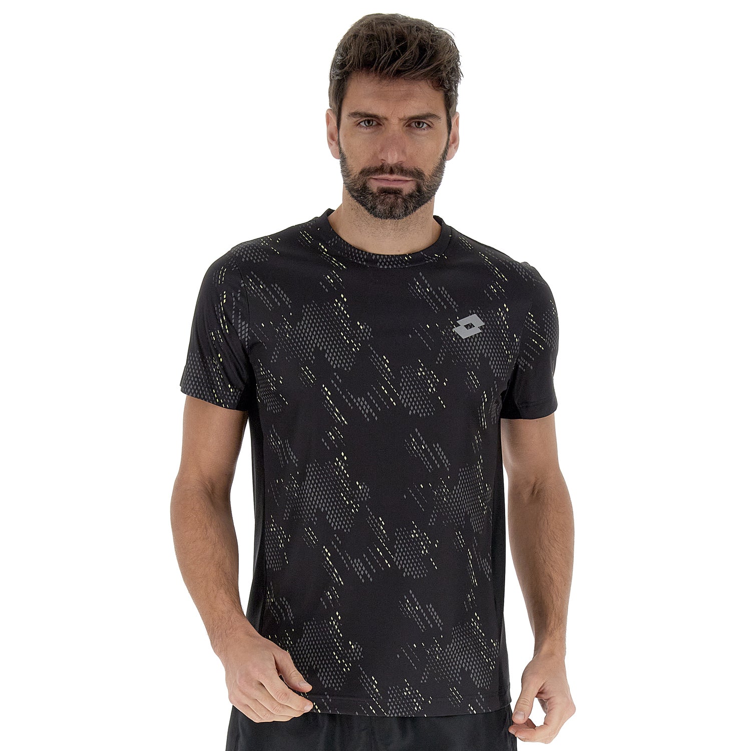 UOMO MAGLIETTA RUNNING NERO 218898 1CL 01