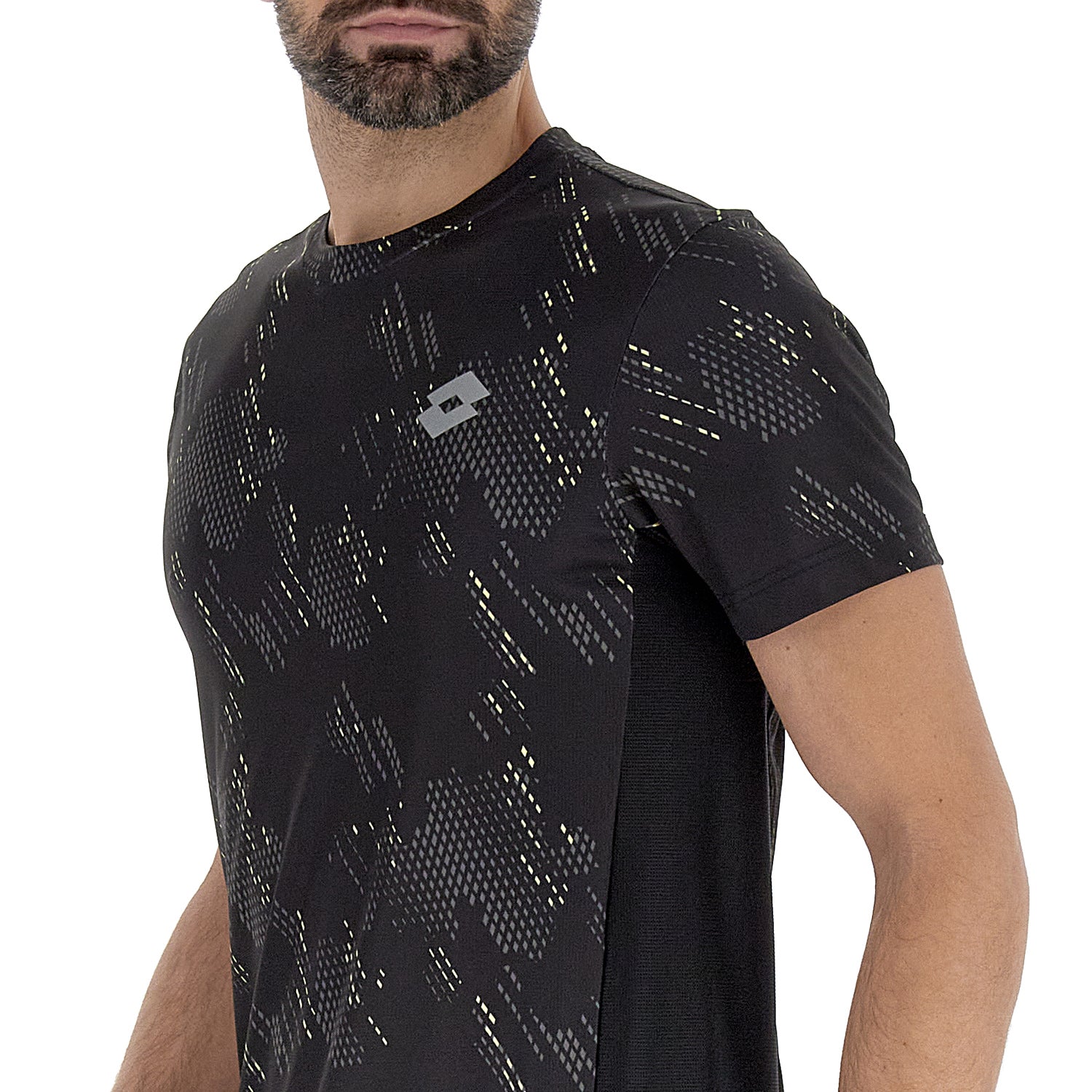 UOMO MAGLIETTA RUNNING NERO 218898 1CL 03