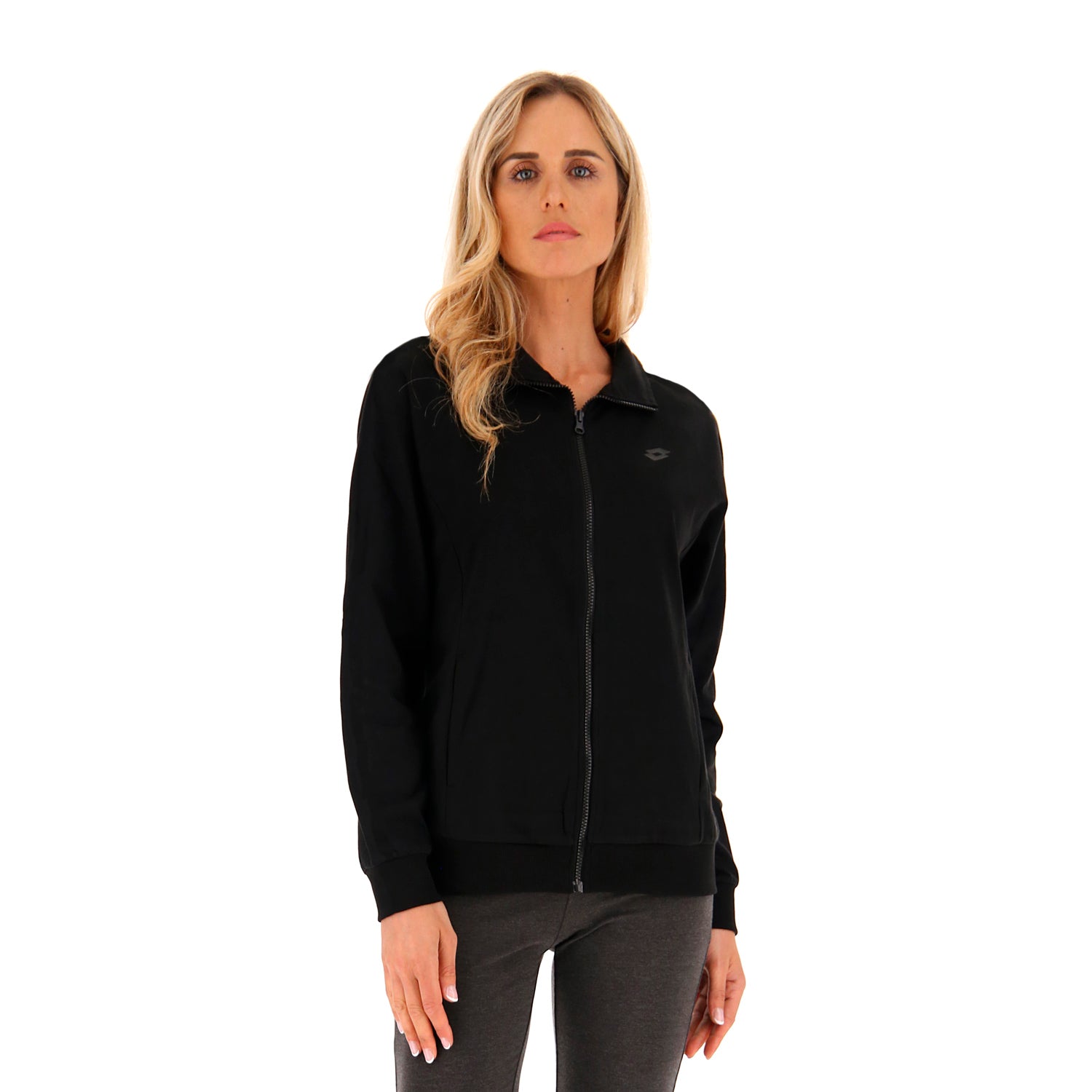 DONNA FELPA MULTISPORT NERO 218930 1CL 01