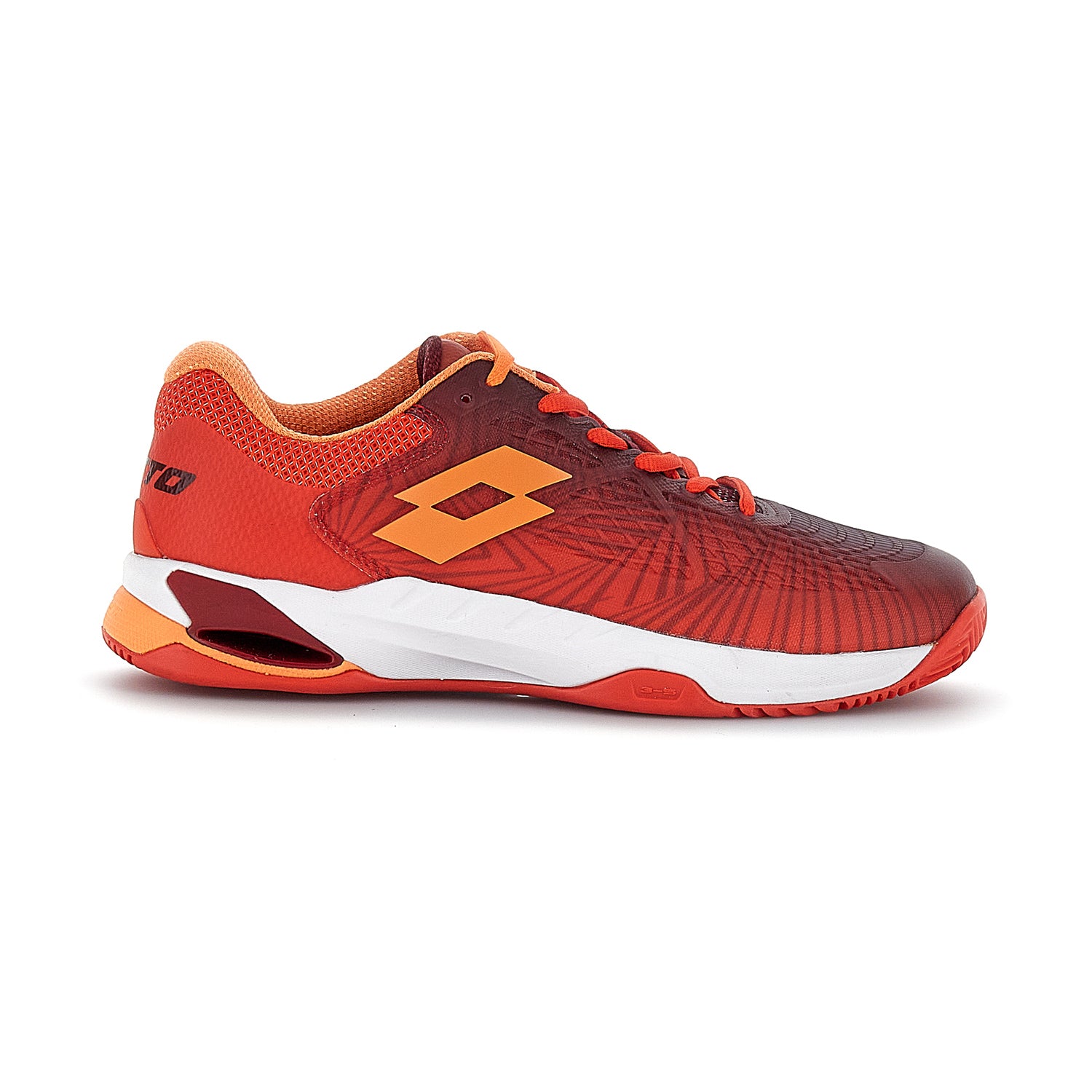 Scarpe Tennis Terra Battuta Mirage 100 Arancione Lotto
