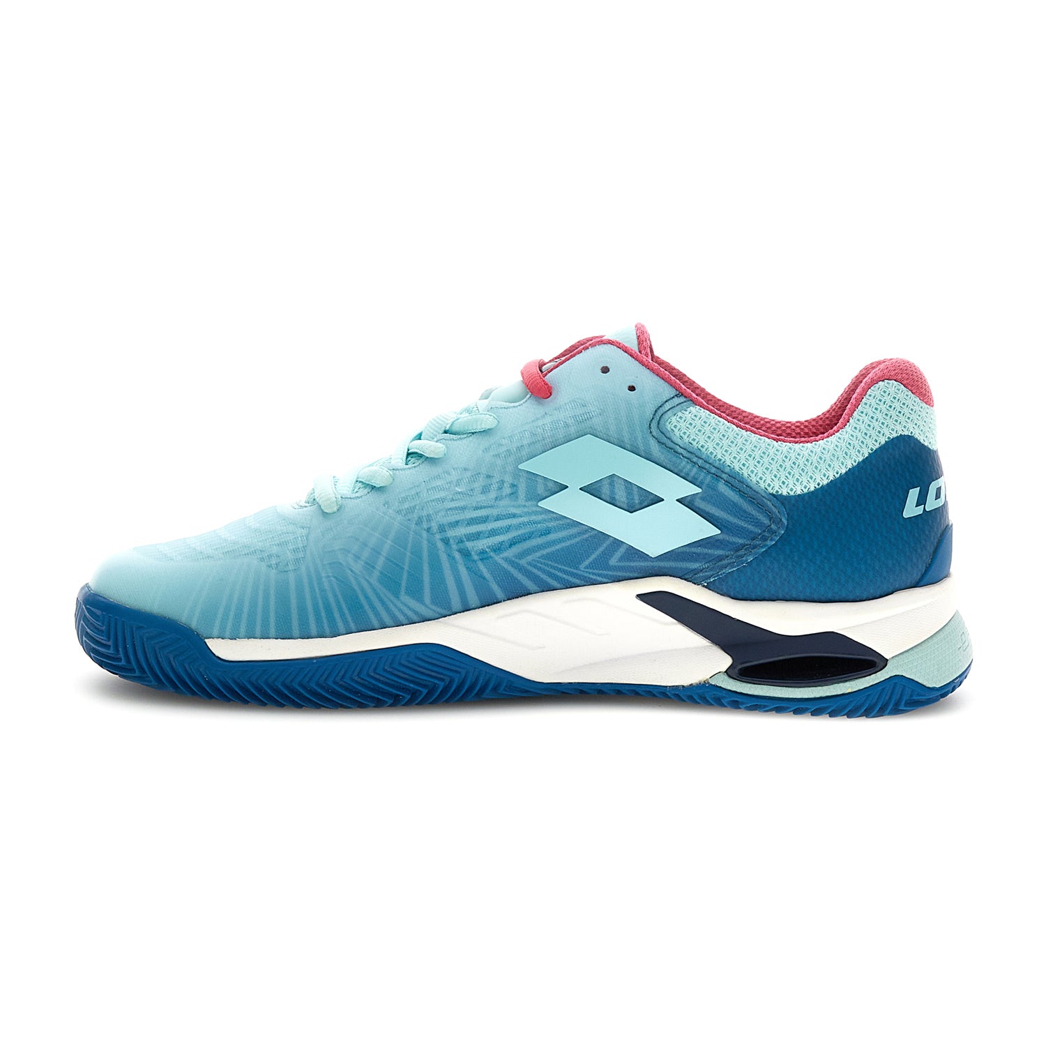 DONNA SCARPE TENNIS TERRA BATTUTA MIRAGE 100 AZZURRO 218994 ATJ 03