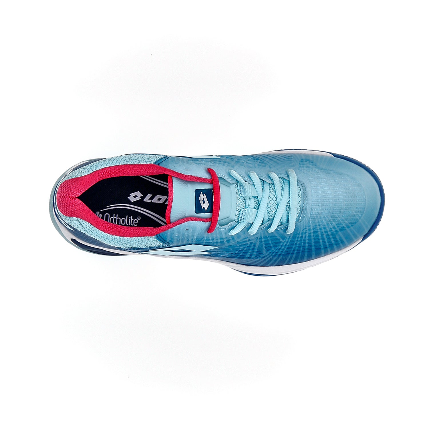 DONNA SCARPE TENNIS TERRA BATTUTA MIRAGE 100 AZZURRO 218994 ATJ 06