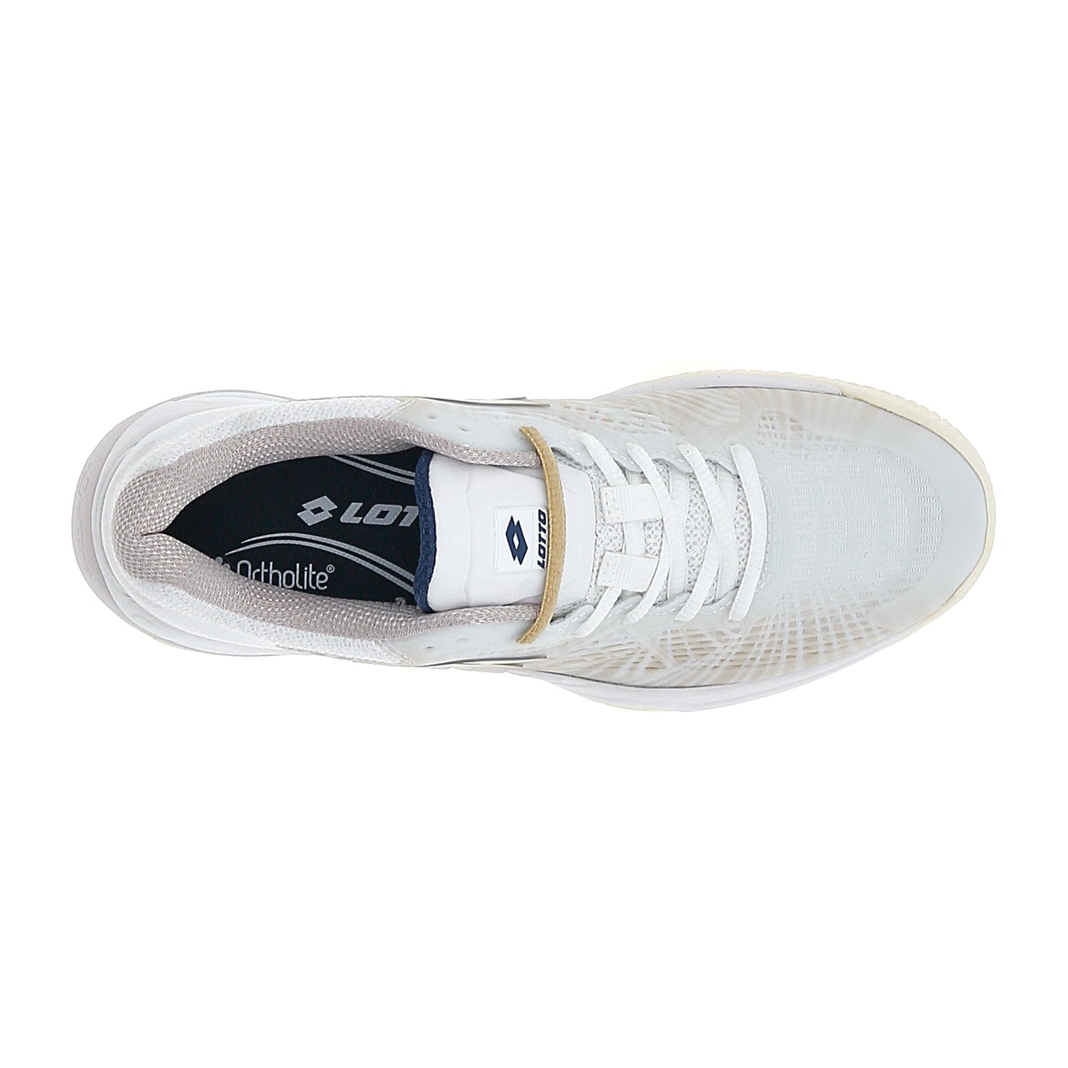 DONNA SCARPE TENNIS TERRA BATTUTA MIRAGE 100 BIANCO 218994 DM4 06