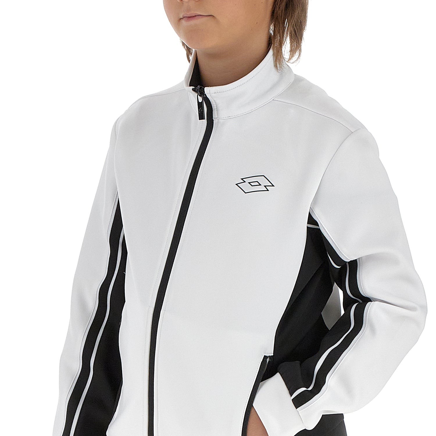 RAGAZZI FELPA TENNIS TEAMS BIANCO 219041 0F1 03