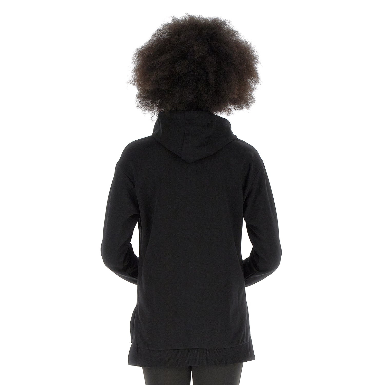 DONNA FELPA FITNESS NERO 219052 1CL 02