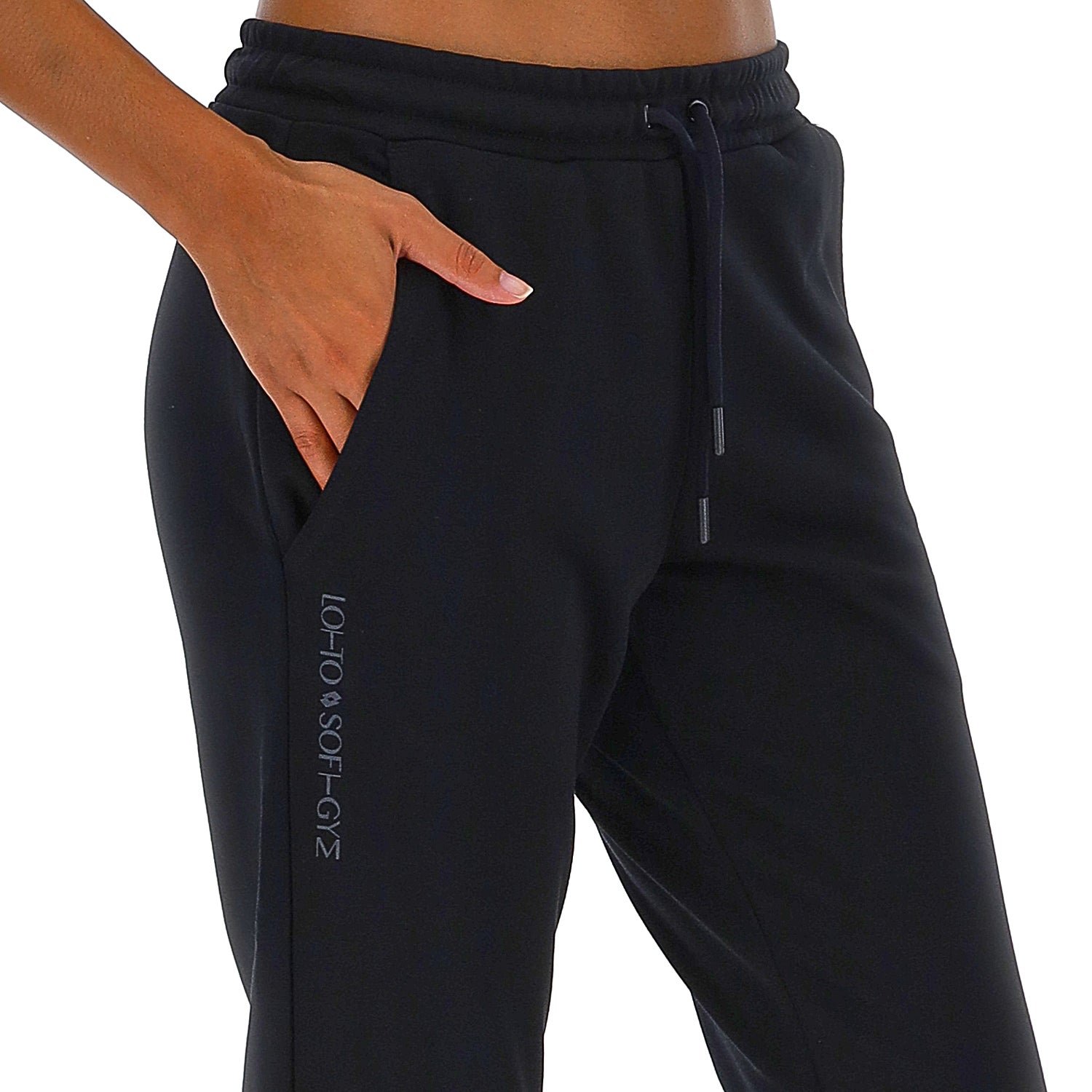 DONNA PANTALONI FITNESS NERO 219054 1CL 03