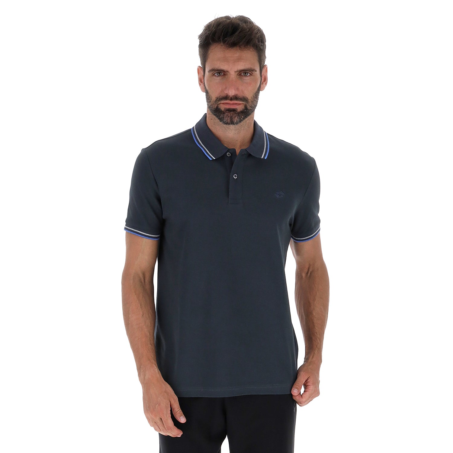UOMO POLO CLASSICA GRIGIO SCURO 219238 1SV 01