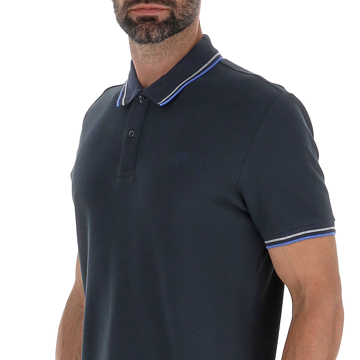 UOMO POLO CLASSICA GRIGIO SCURO 219238 1SV 03