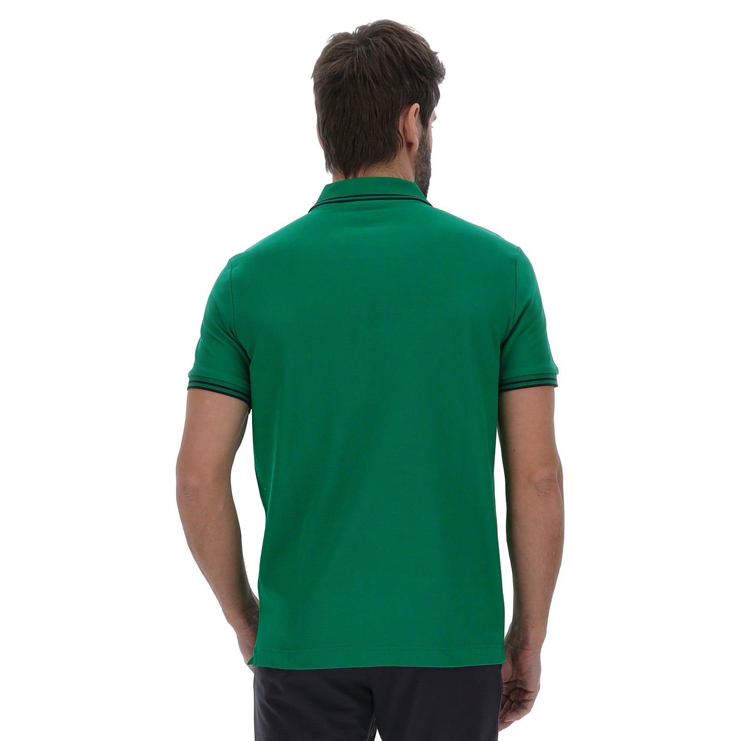 UOMO POLO CLASSICA VERDE 219238 5PH 02
