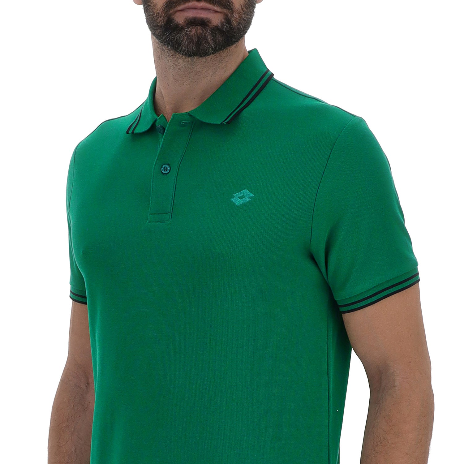 UOMO POLO CLASSICA VERDE 219238 5PH 03