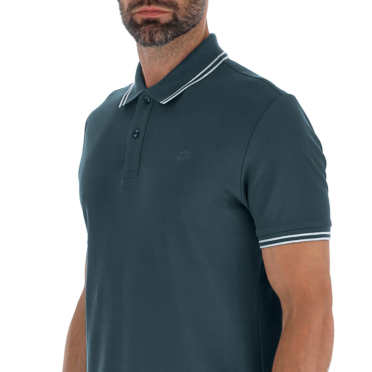 UOMO POLO CLASSICA BLU 219238 BXM 03