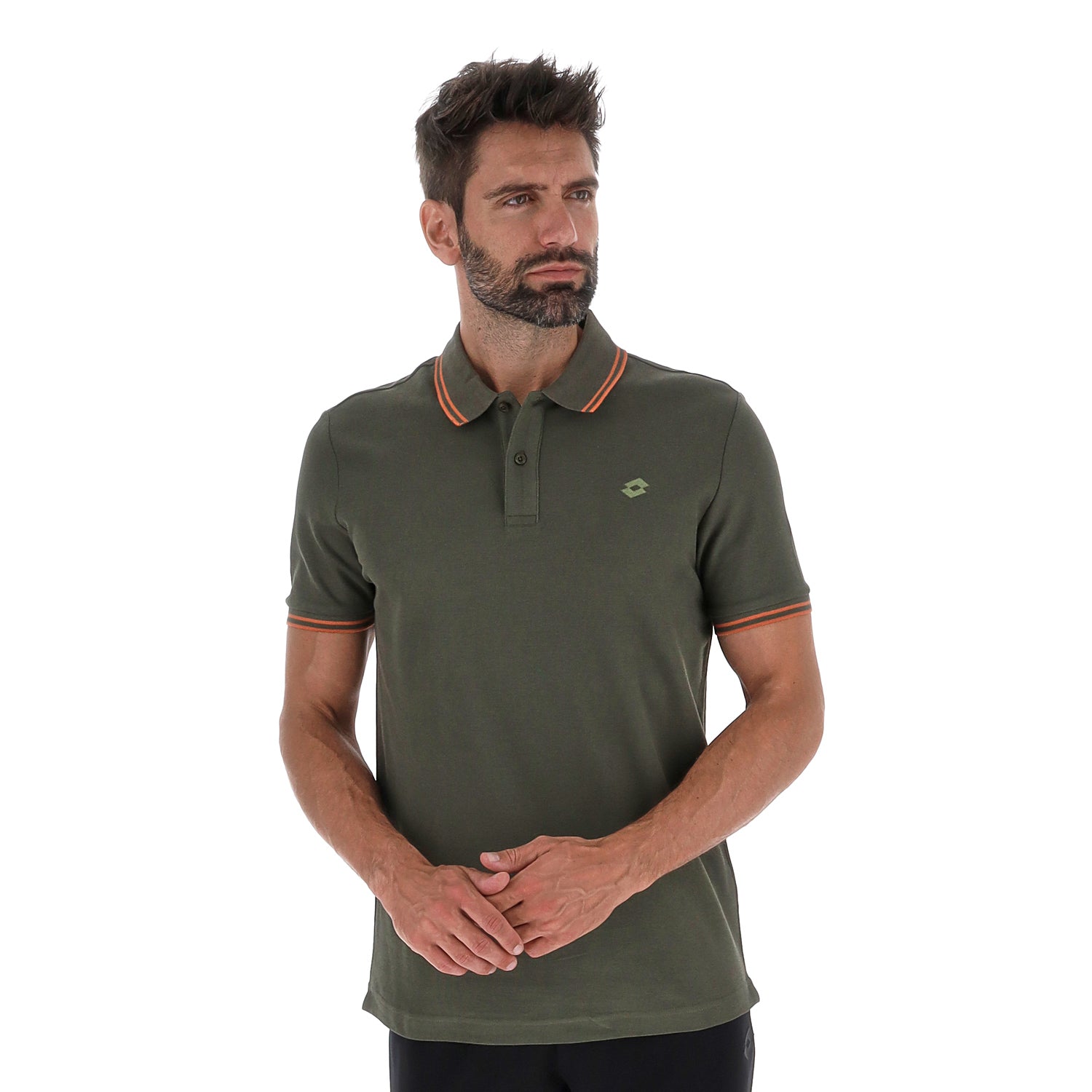 UOMO POLO CLASSICA VERDE SCURO 219238 BXR 01